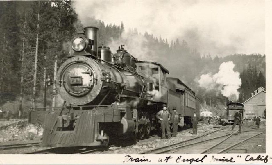 Indian Valley Railroad Company, a subsidiary of Engels Copper Mining Company. Copper Mill Concentrates headed for the smelter in Garfield, Utah.