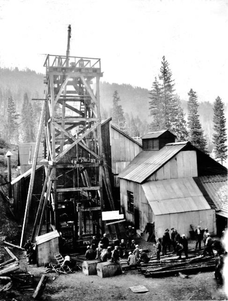 Gallows Steel Shop, Upper Camp, Engels Copper Mine 1915