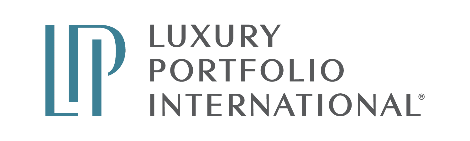 Logo of Luxury Portfolio International featuring stylized initials LP and the words 'Luxury Portfolio International'