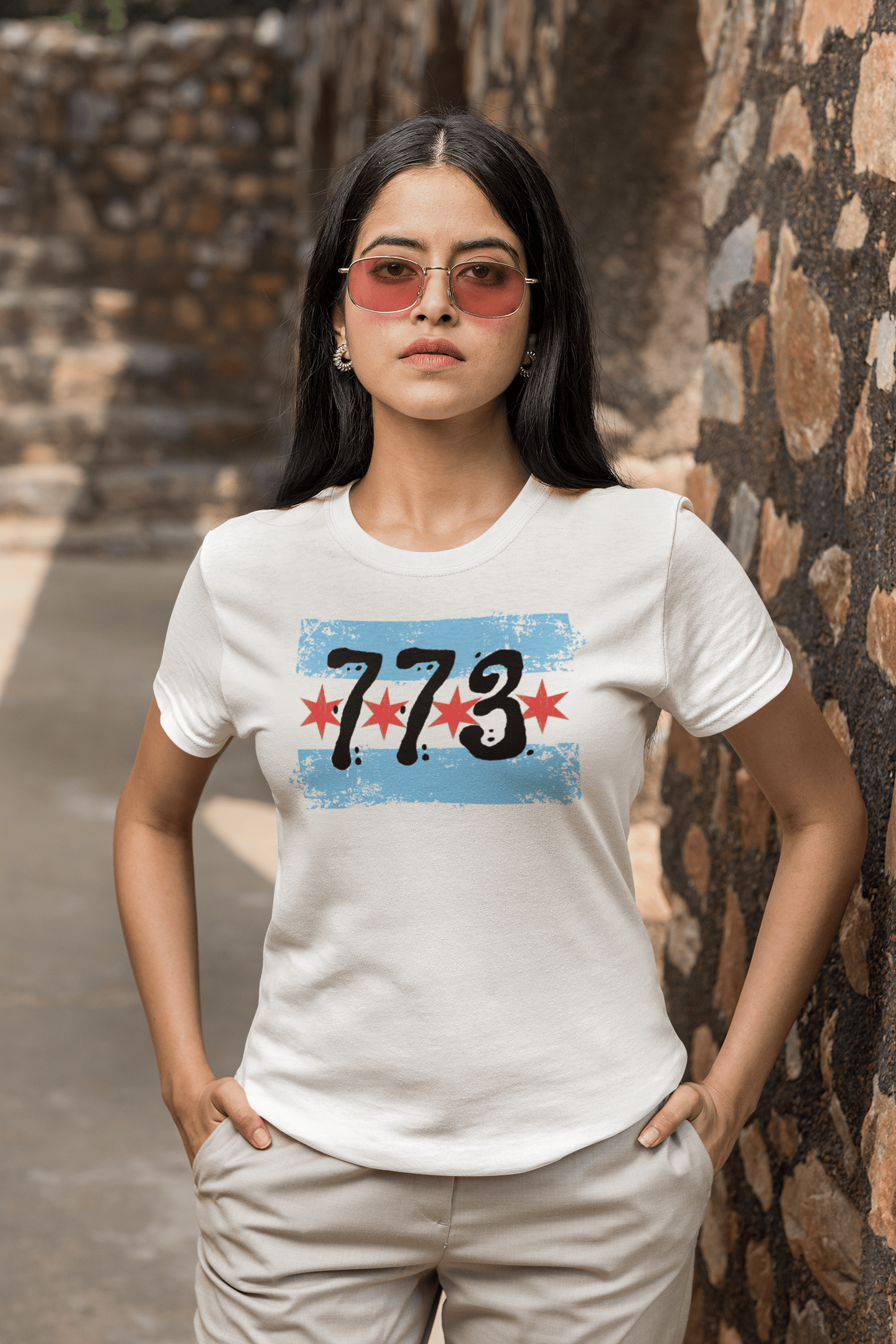 Chicago - 773 Flag