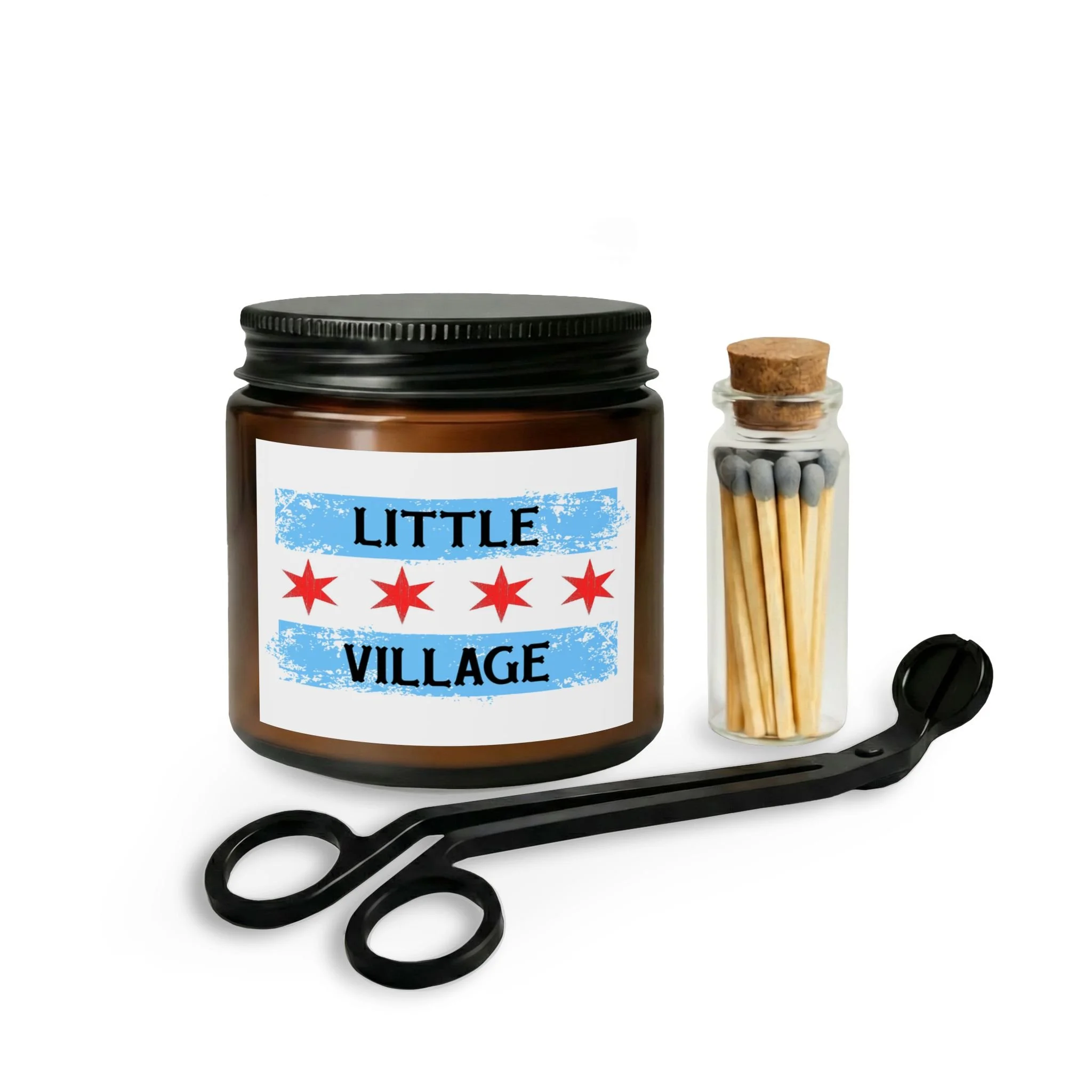 Little Village Candle Set