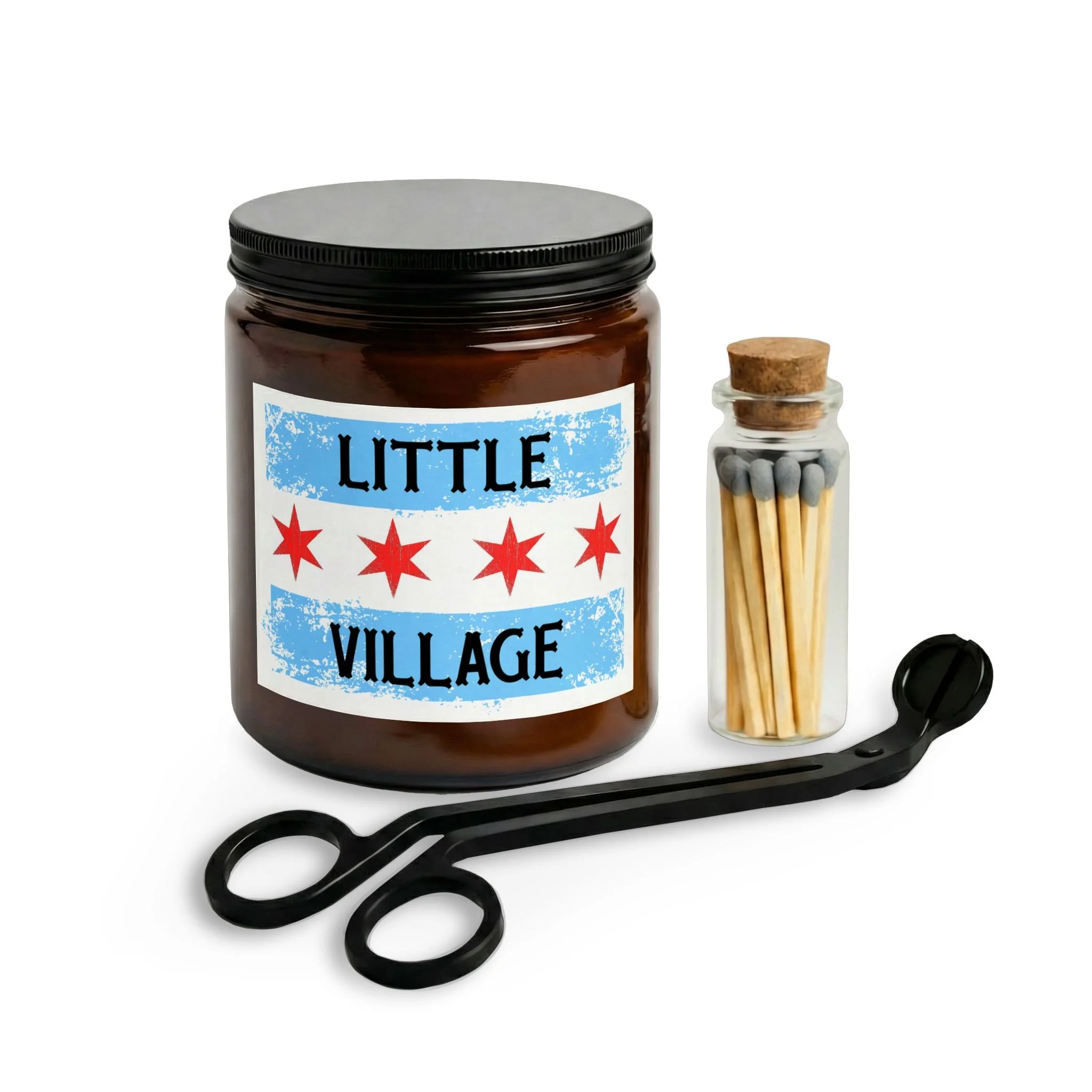 Little Village Candle Set