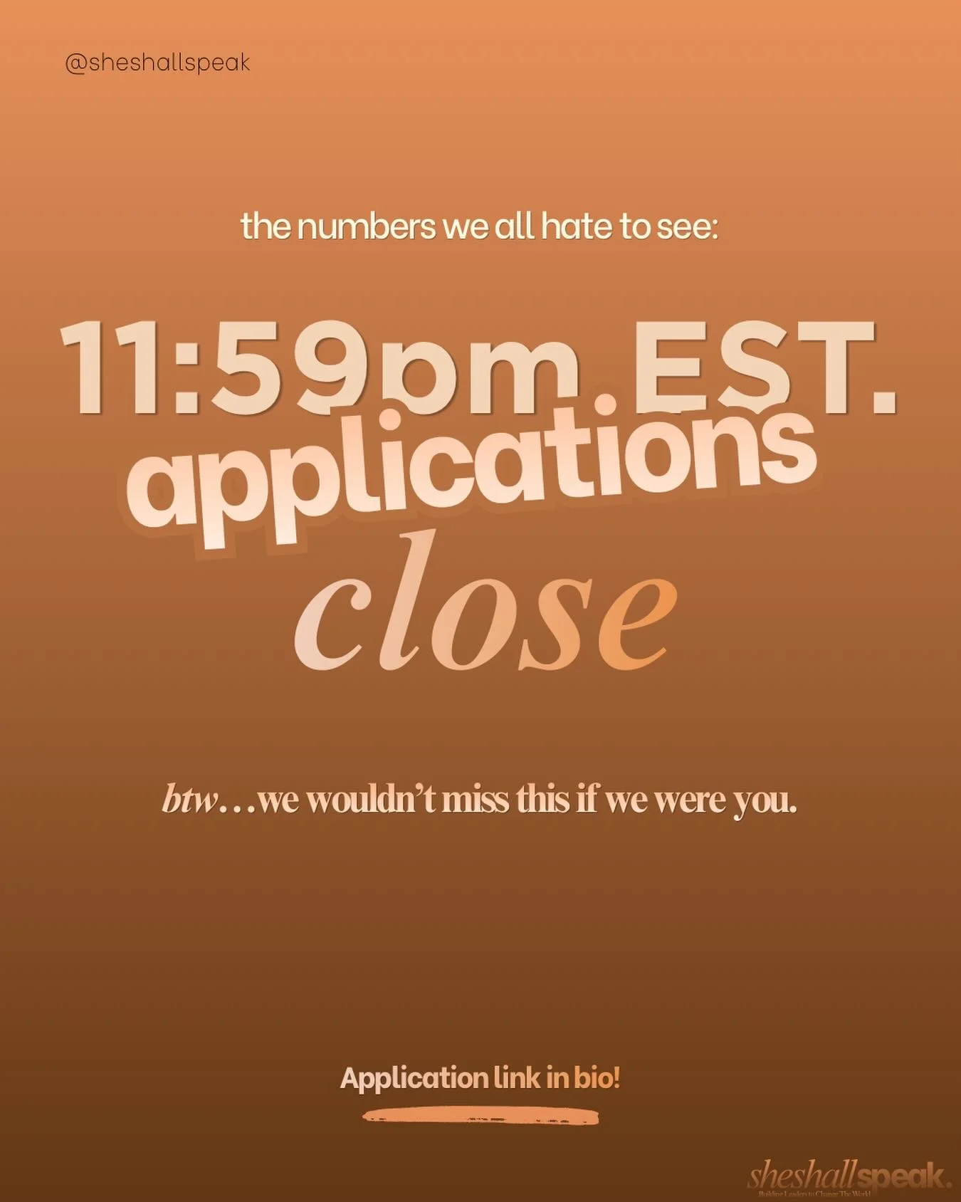 The clock is ticking 🫣 Run to the link in our bio to apply before midnight ‼️

#apply #fellowship #opportunity #racialjustice #genderequality