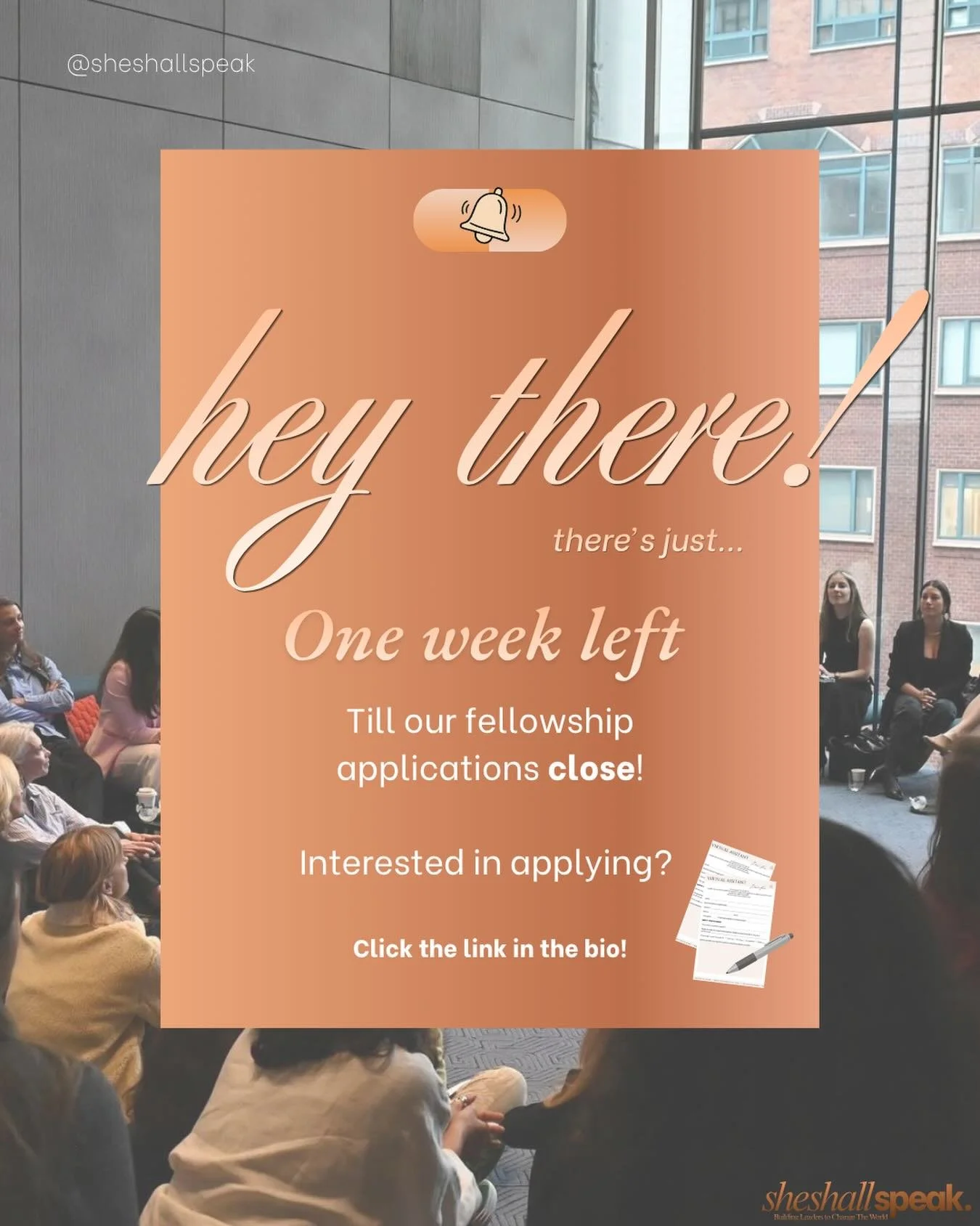 There&rsquo;s only ONE week left until the deadline for the Bethune Leadership Fellowship! Run to the link in our bio to apply today ⭐️

#leadership #fellowship #opportunity #racialjustice #genderequality