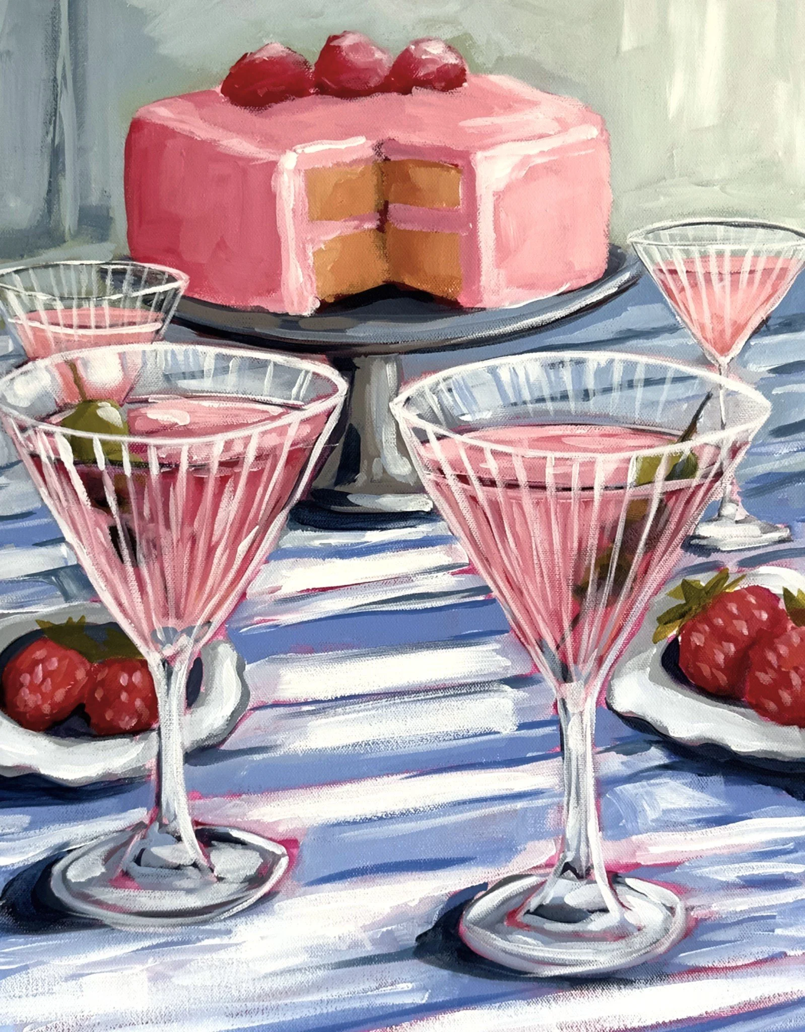 A SUMMER TOAST | 16x20