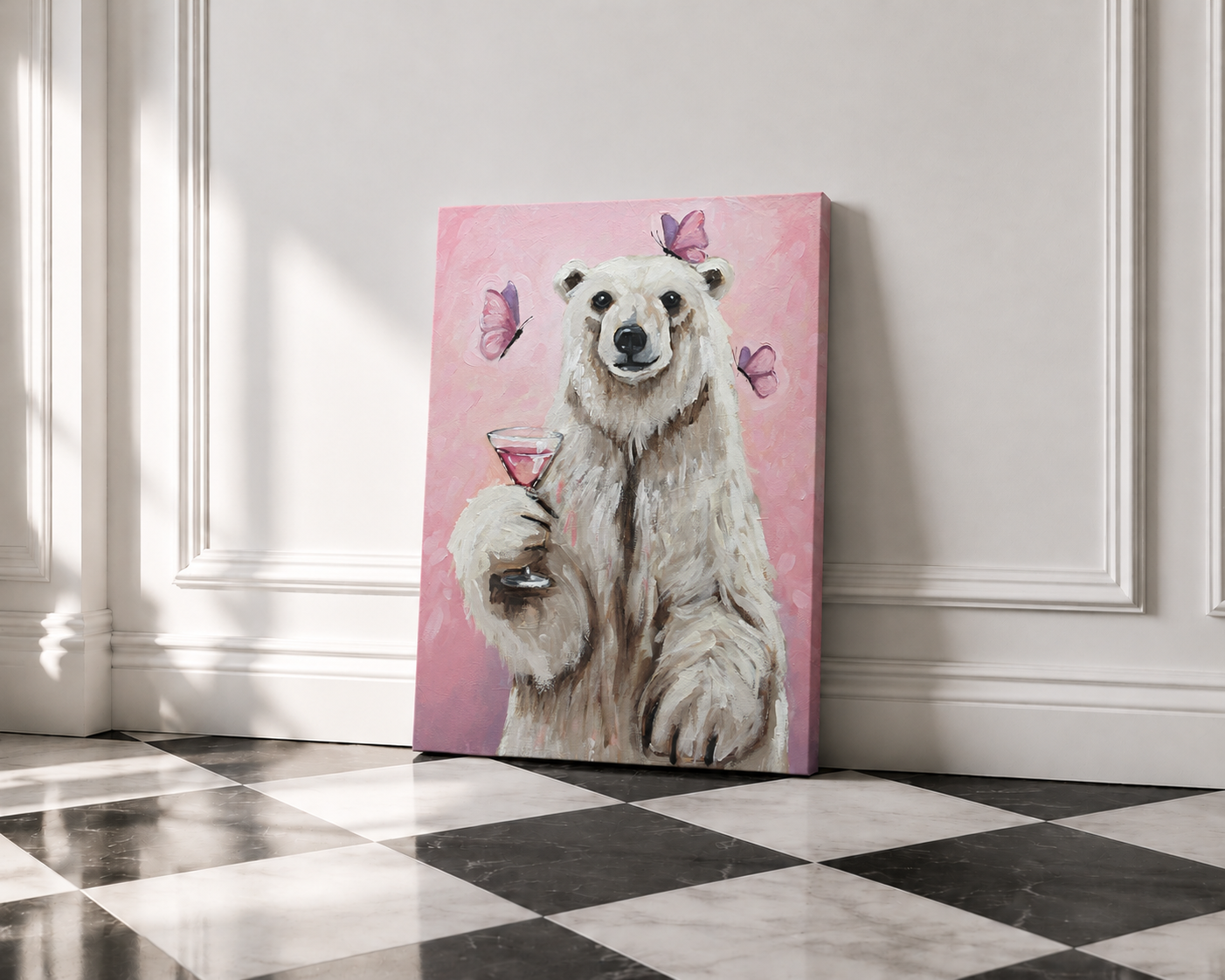 Polar bear martini canvas display.png