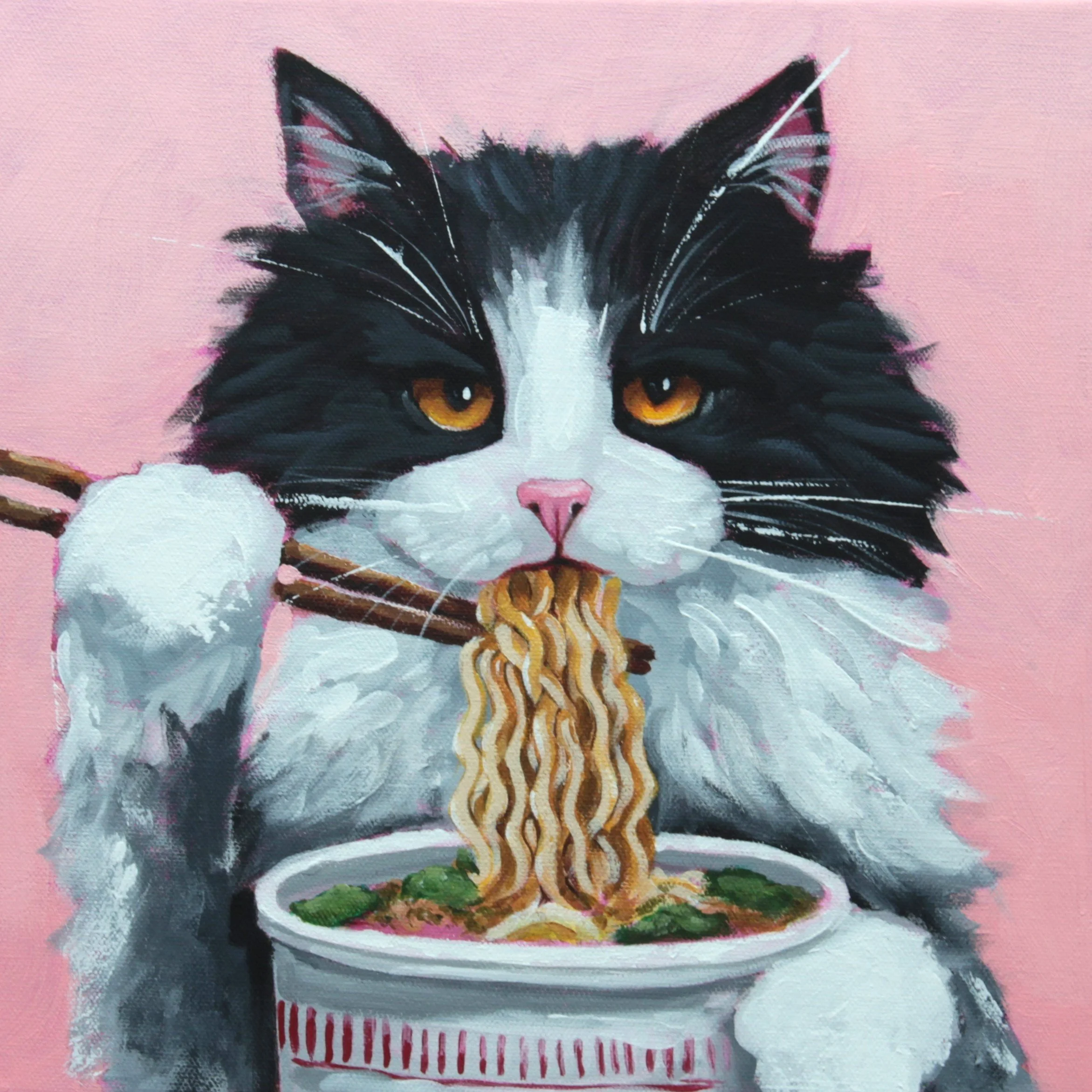 Ophelia eating ramen - lighter.JPG