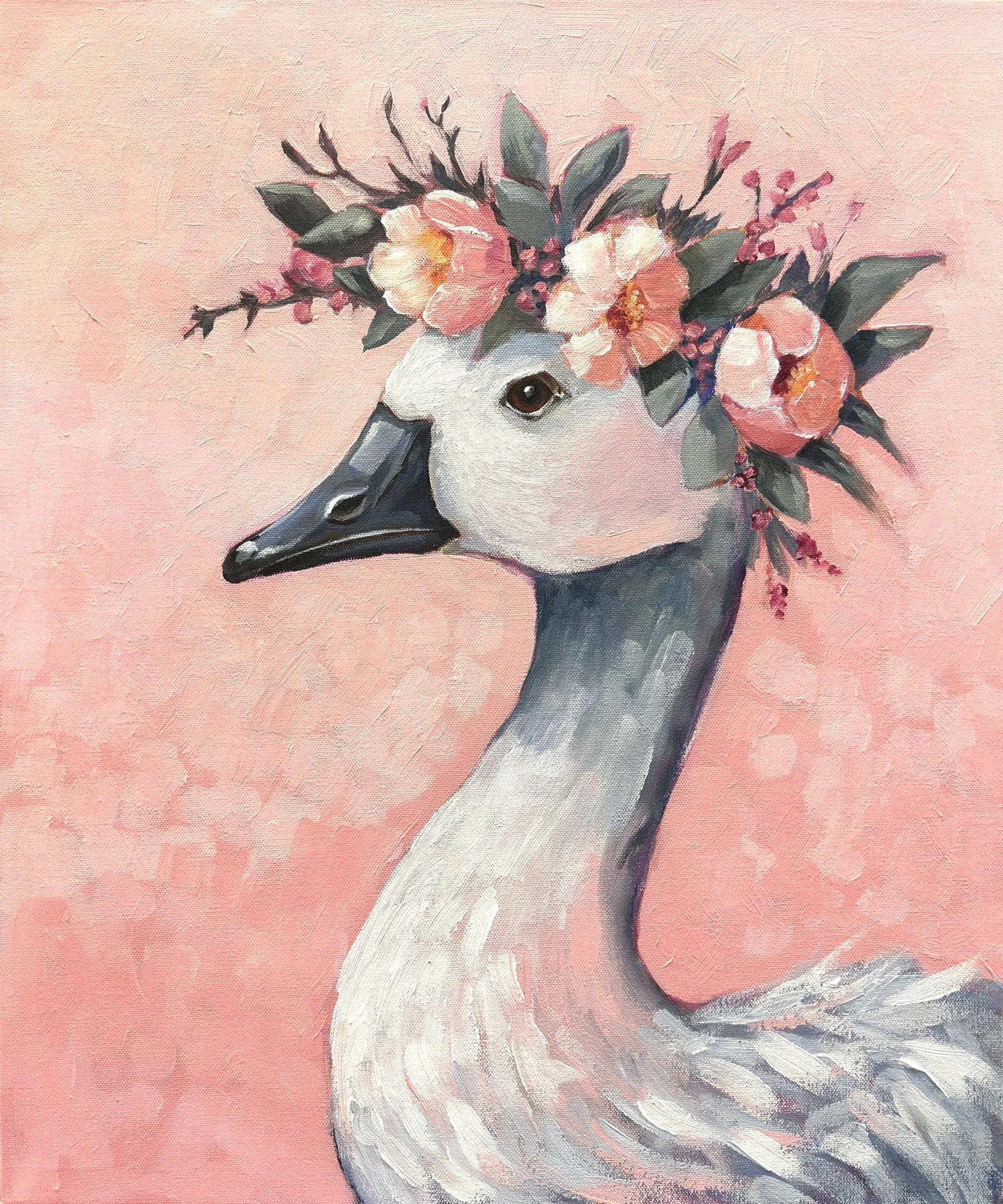 Goose with flower Crown.jpg