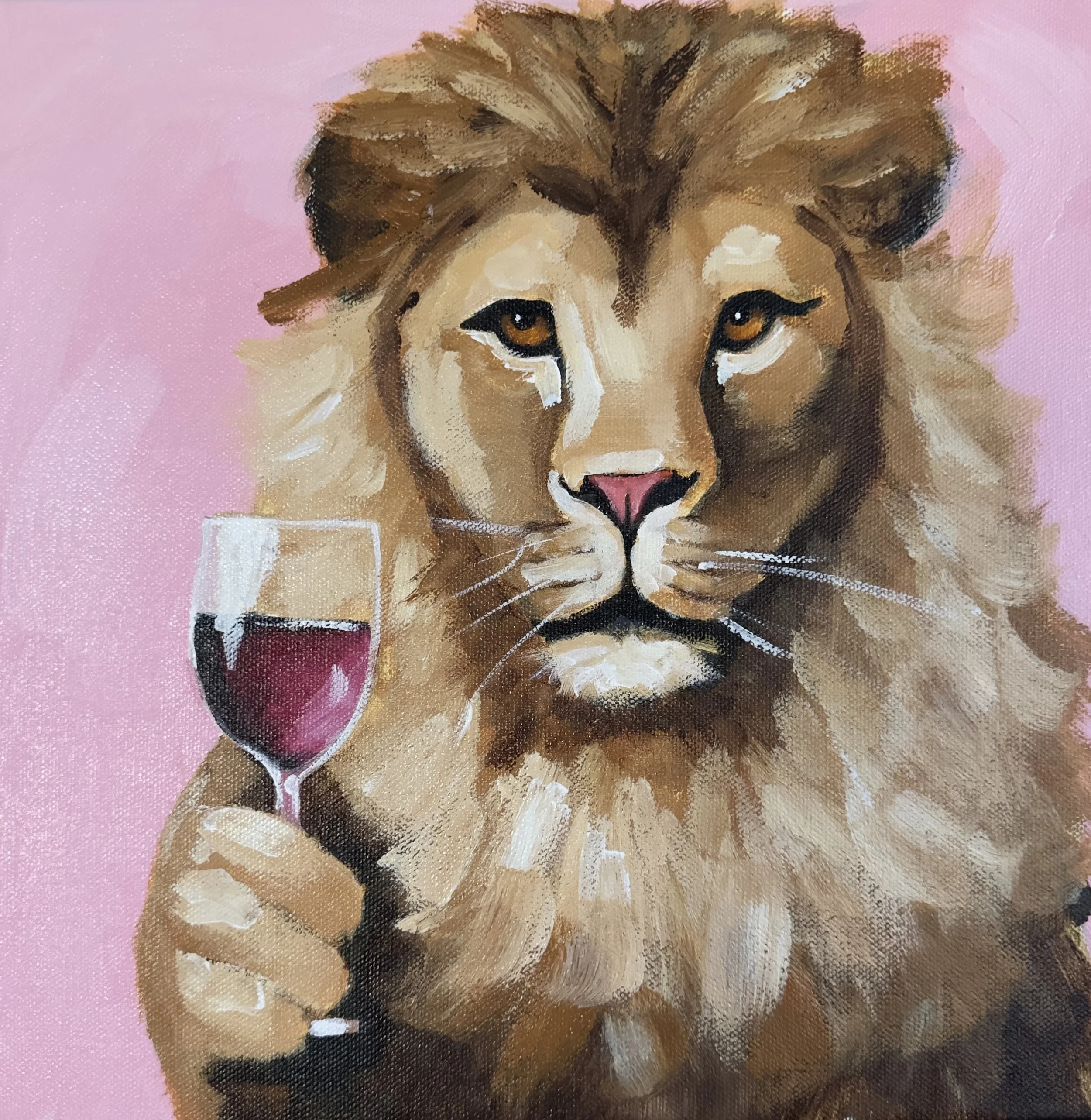 lion with red wine.JPEG