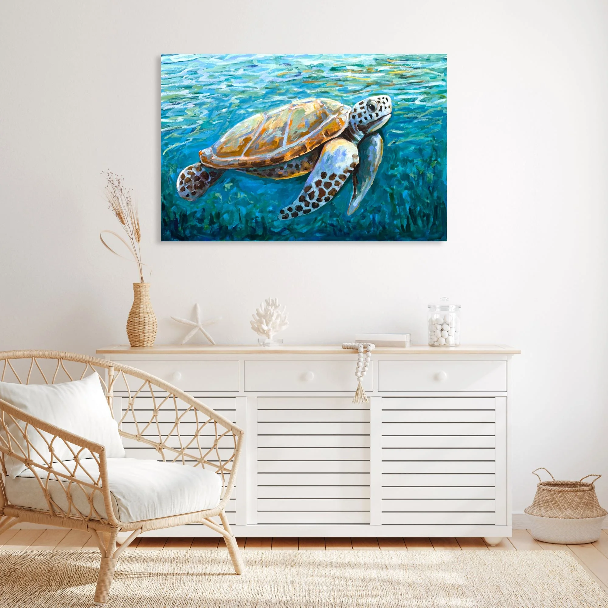 Gili Turtle | 24x36"