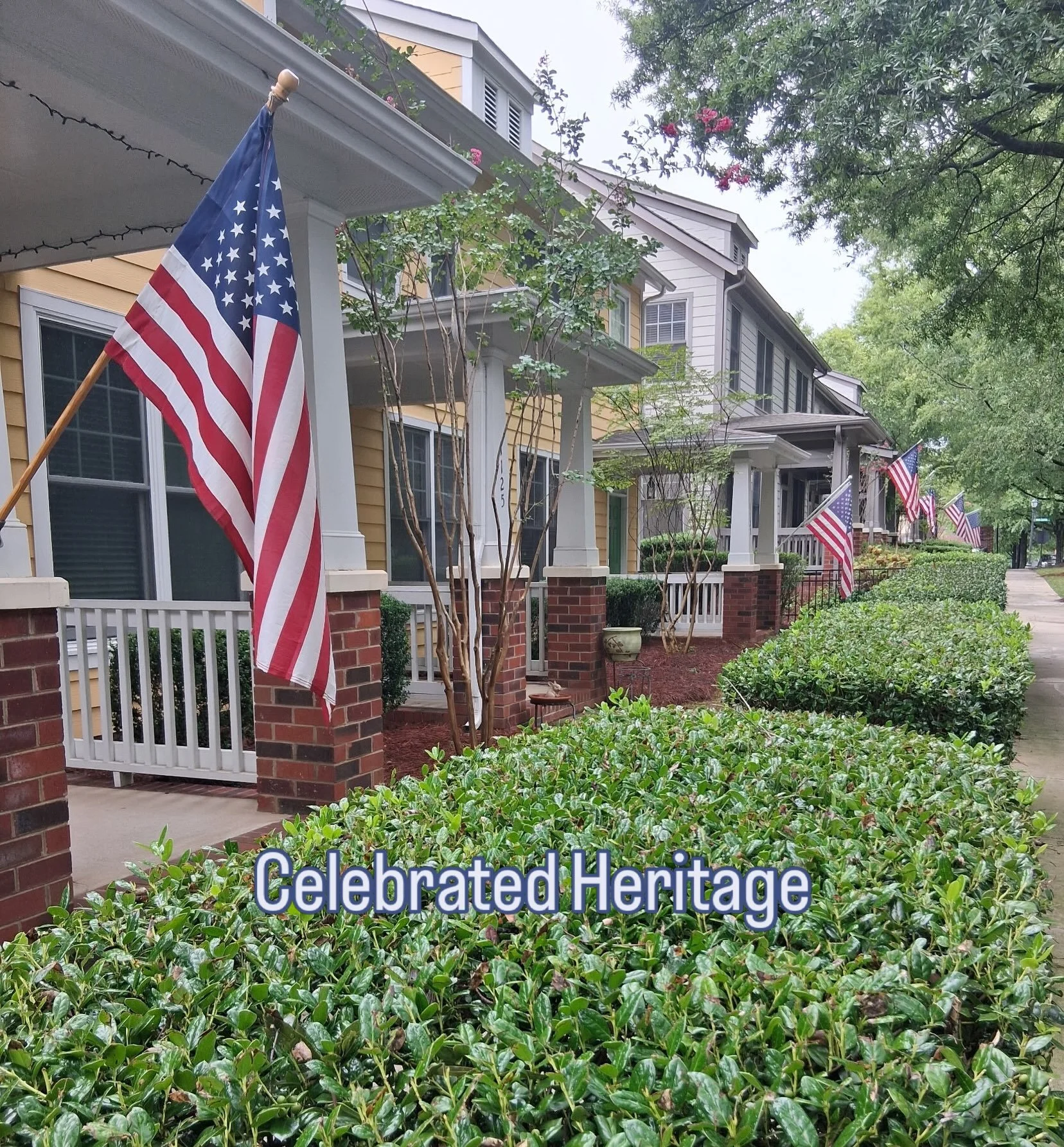 Proud to call Charlotte home. From tree-lined streets to porches that fly Old Glory 🇺🇸 , District 88 celebrates the heritage that makes our neighborhoods strong. Let&rsquo;s keep building communities we&rsquo;re proud to raise our families in. 

#c