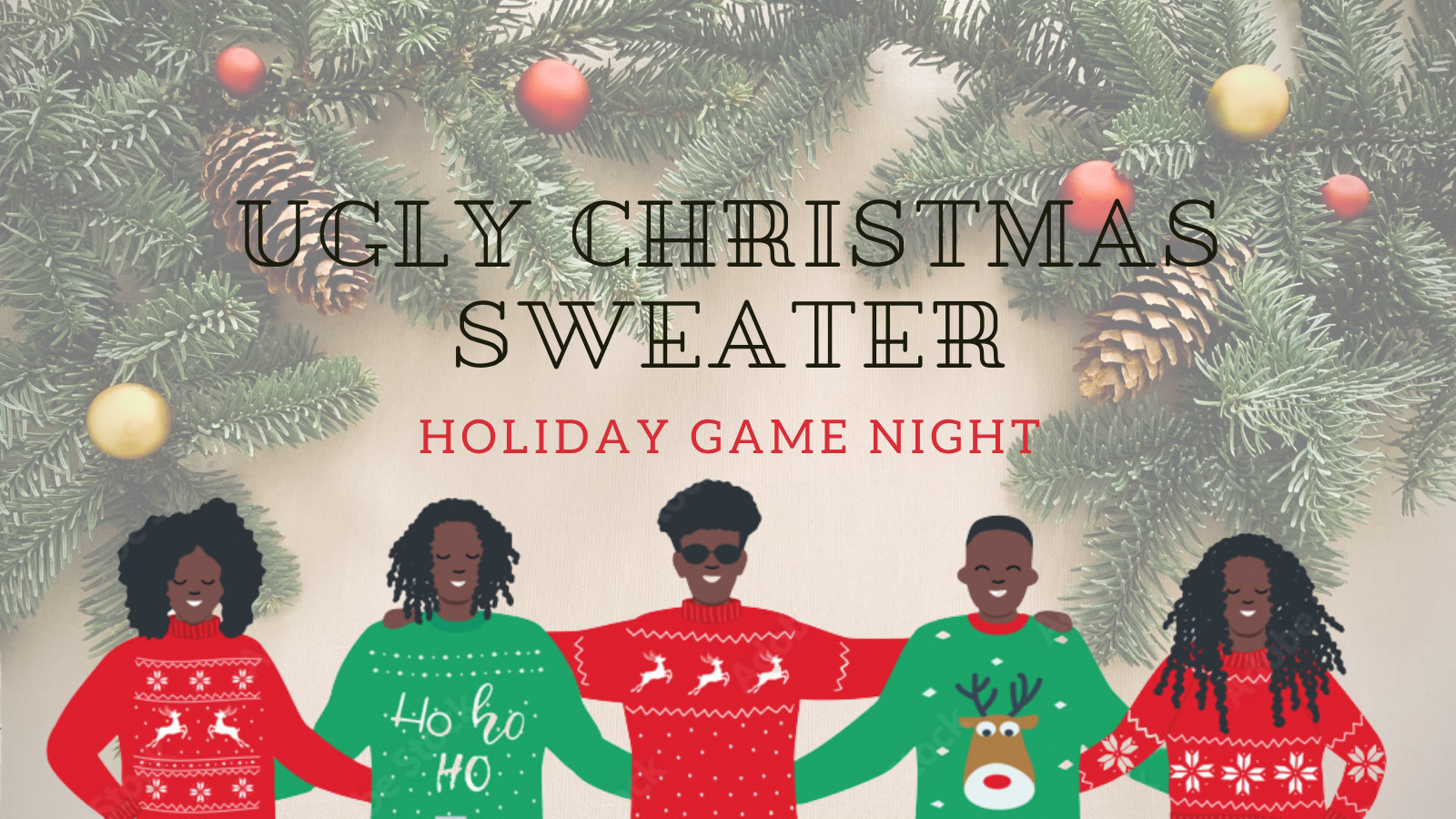 Ugly Christmas Sweater | Holiday Game Night