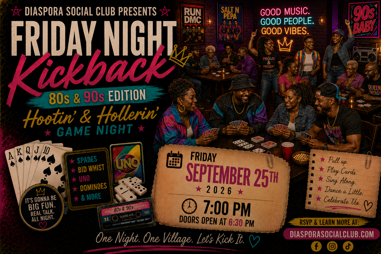Friday Night Kickback: 80s & 90s Edition
