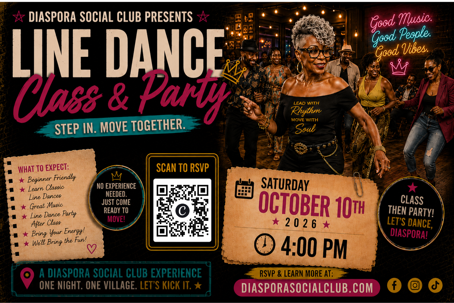 Line Dance Class & Party