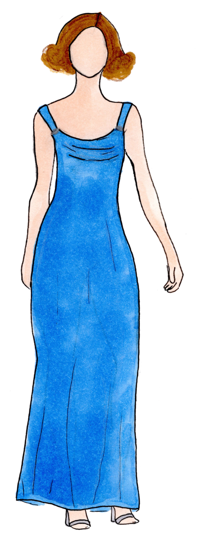 scanned image of Illustration Drawn on Paper