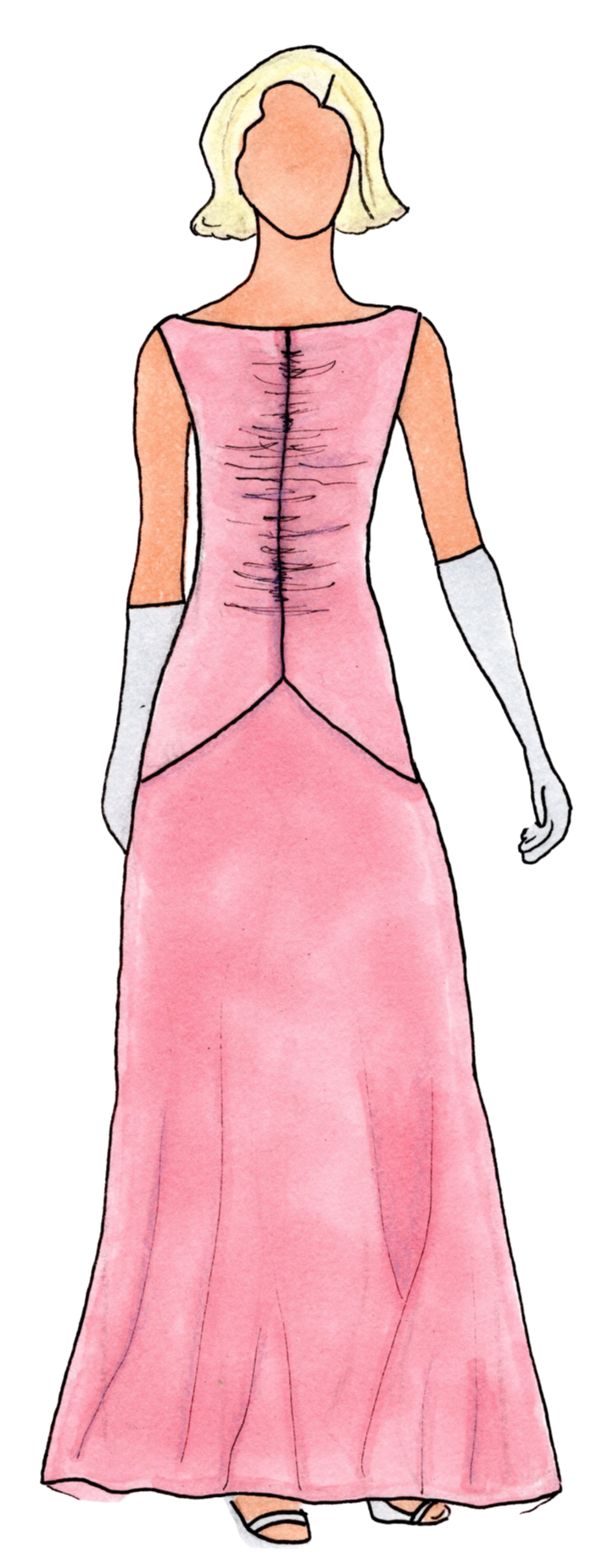 scanned image of Illustration Drawn on Paper