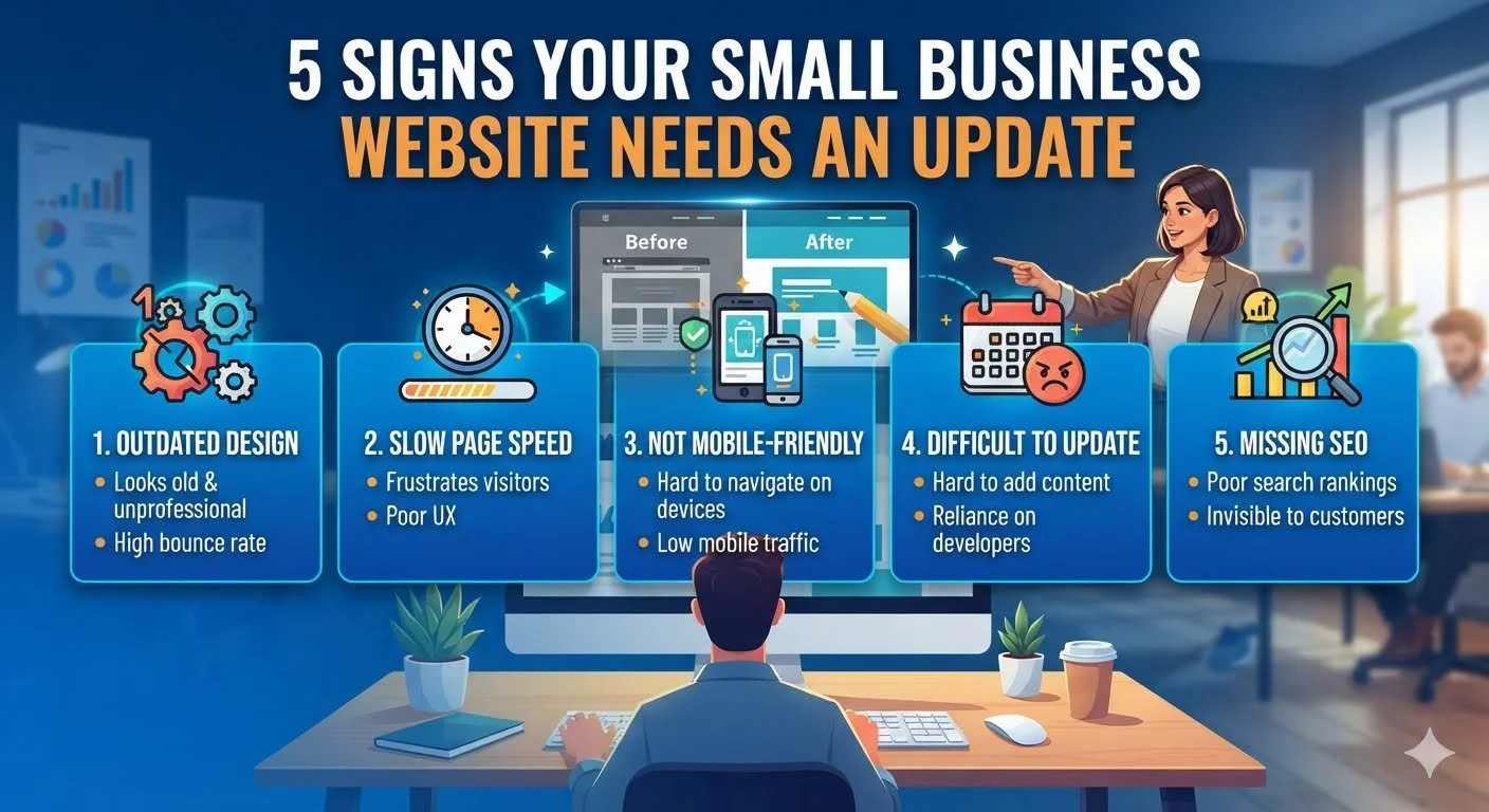 5 Signs Your Small Business Website Needs an Update