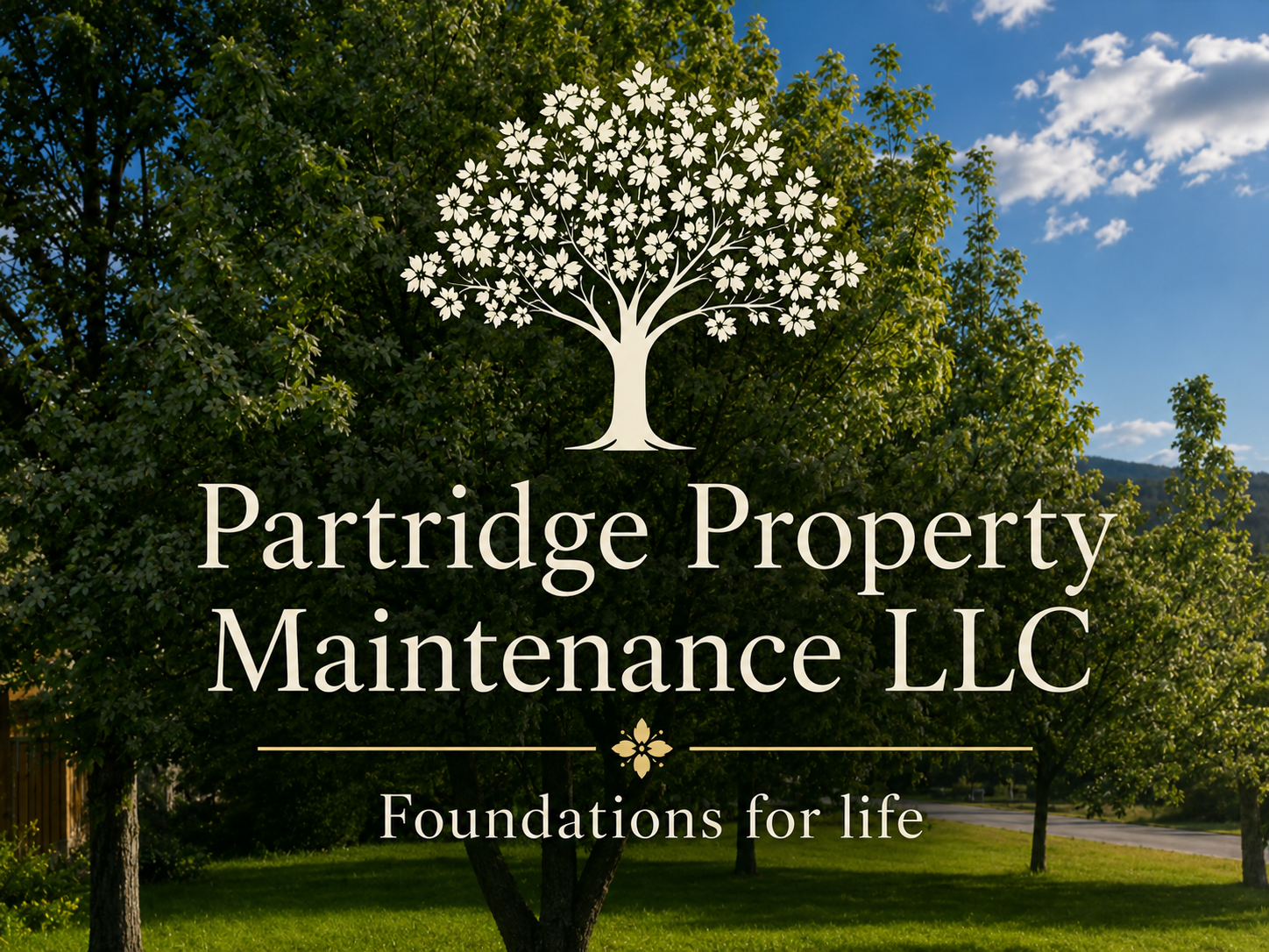 Partridge Property Maintenance website project showcased by Shift Arrow Group