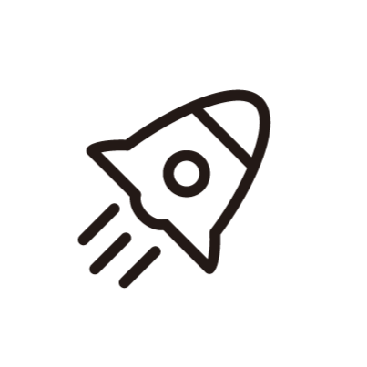 ロケットのアイコン