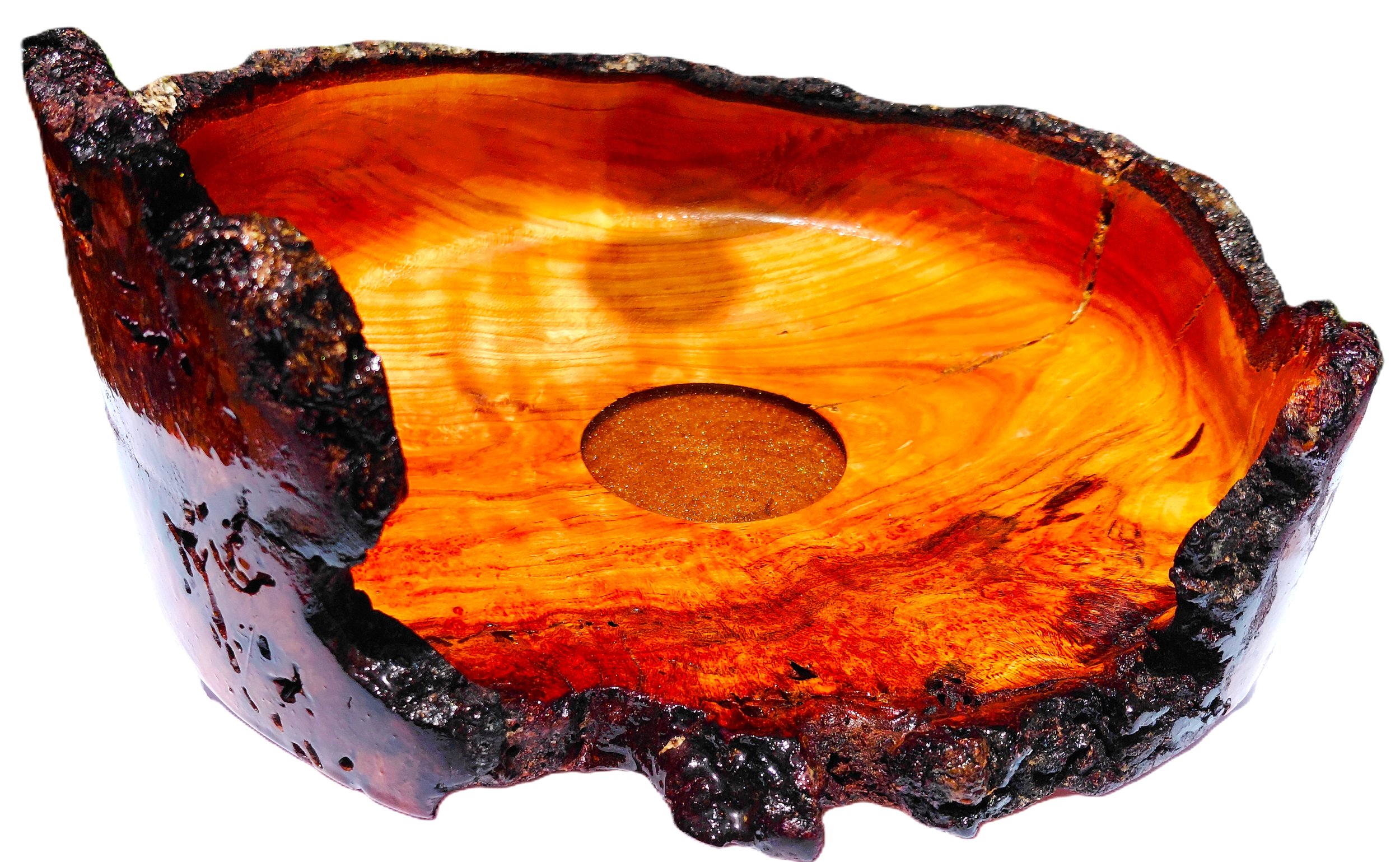 CHERRY LIVE EDGE BURL OPEN FREEFORM