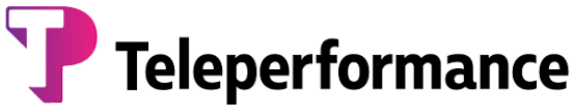 Logo with a purple speech bubble and black text that reads "Theater" on a red background.