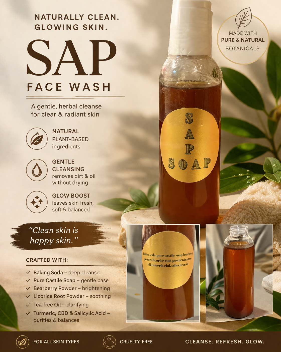 Sap Soap Face Wash