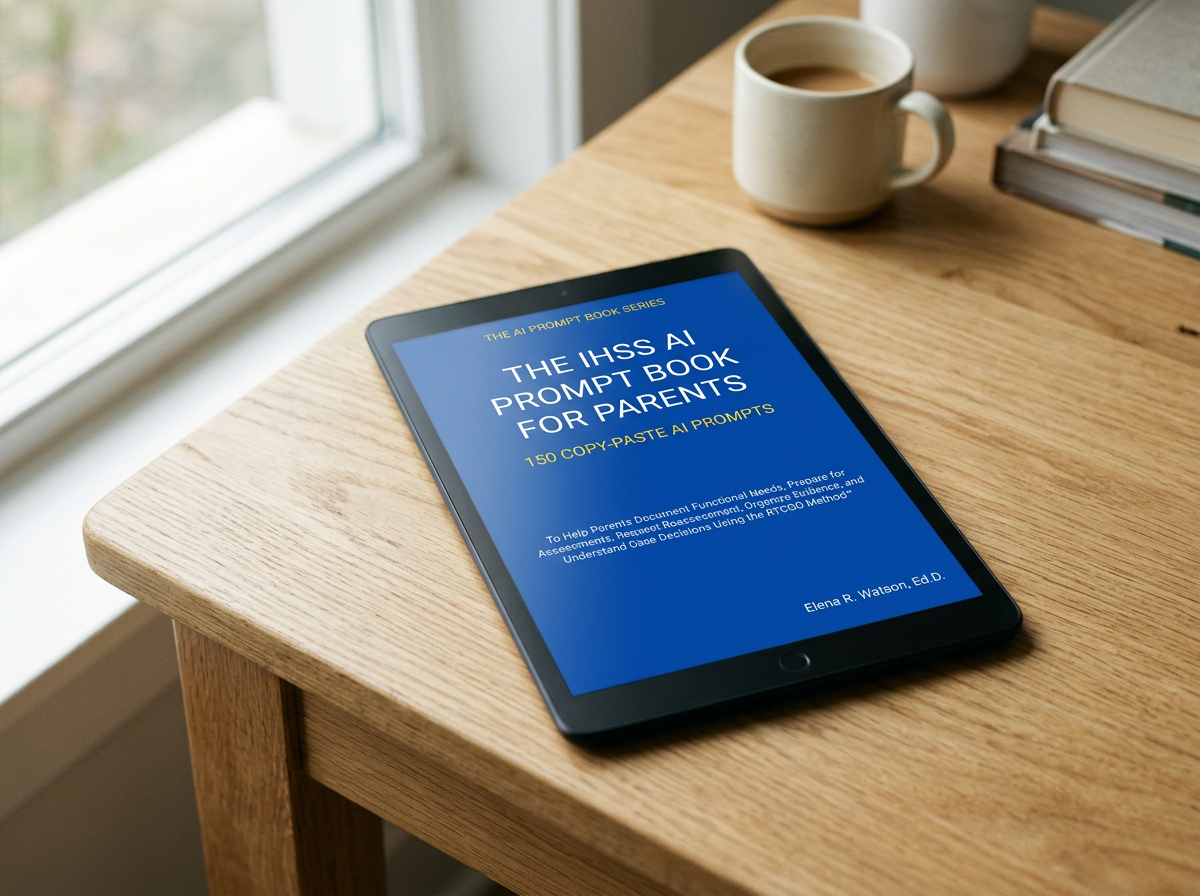 The IHSS AI Prompt Book for Parent