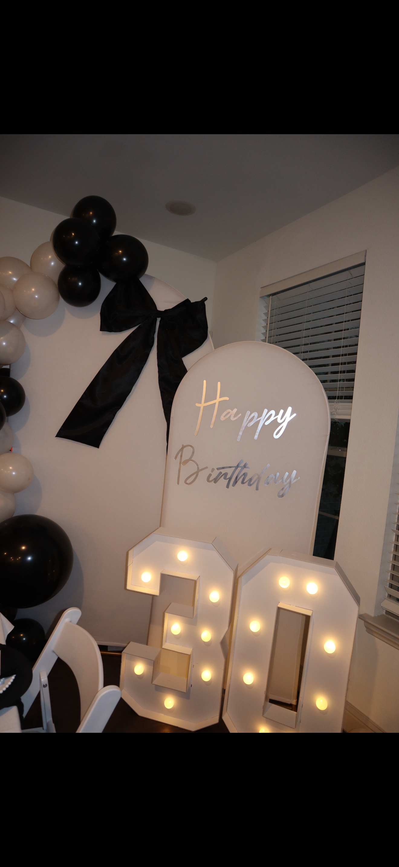 Marquee Light-Up Numbers