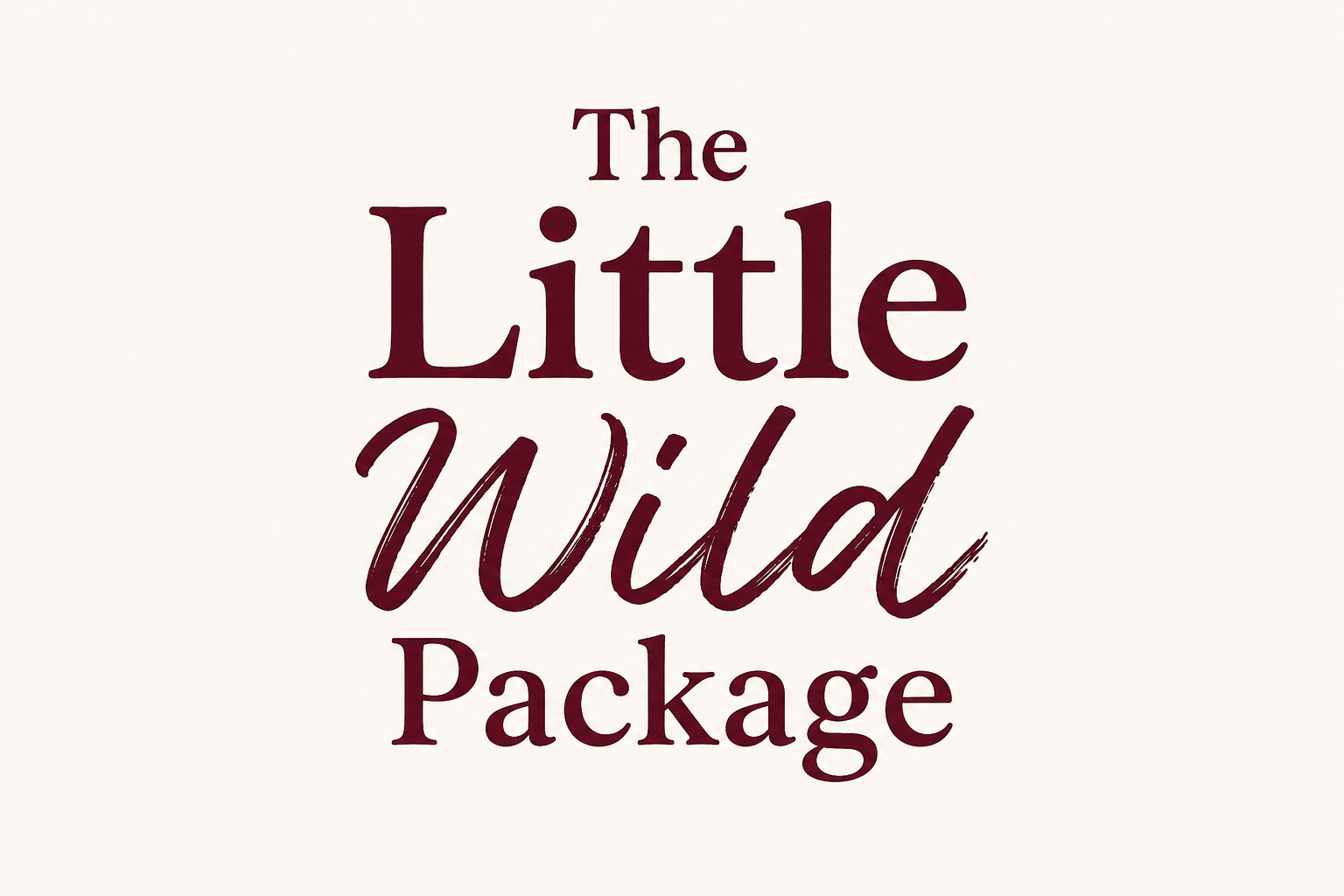 The Little Wild Package