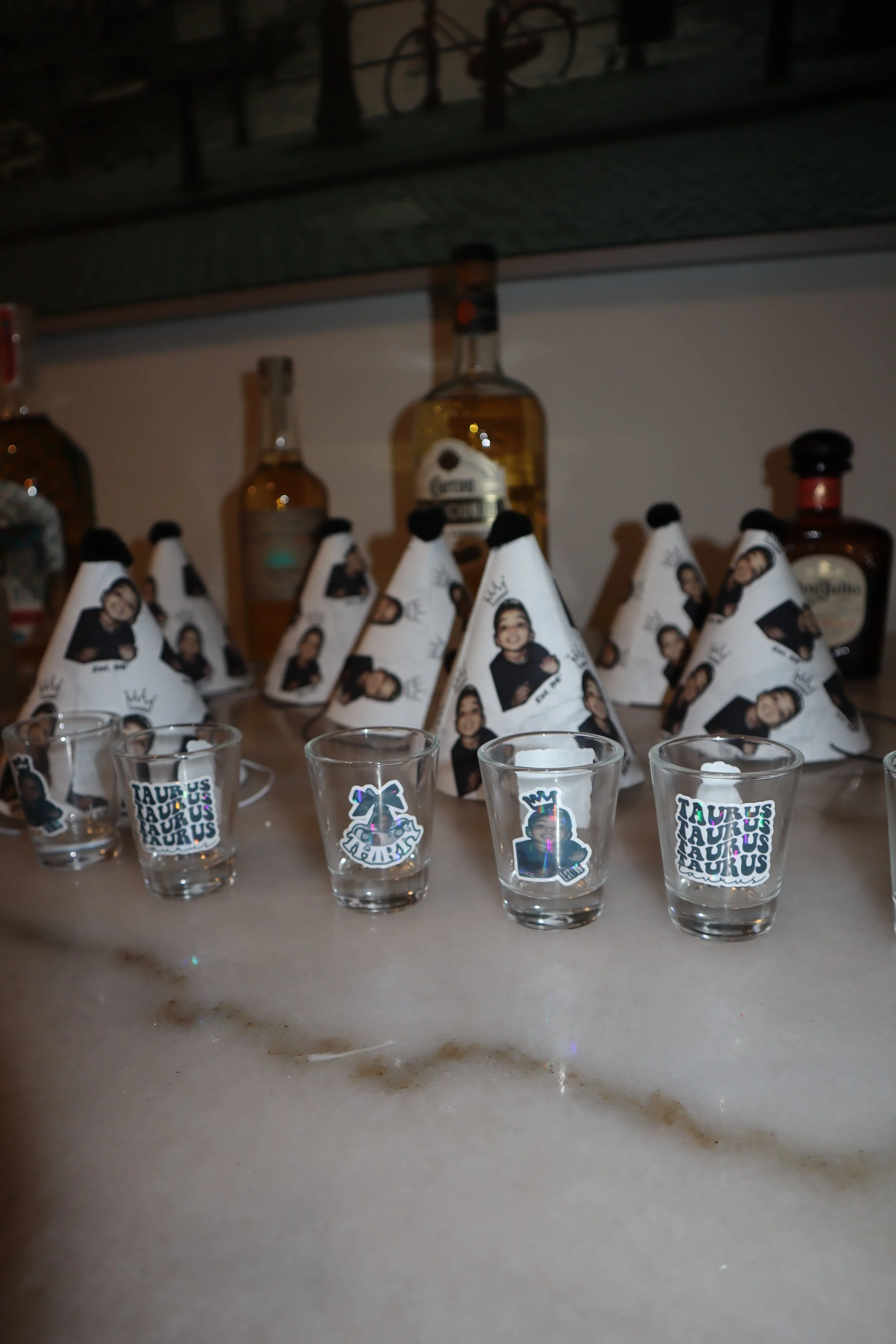 Pretty Wild Personalized Shot Glasses