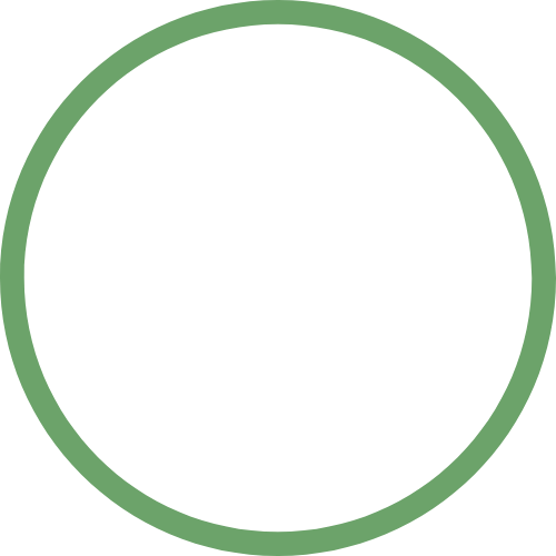 Icon of two overlapping speech bubbles inside a green circle, representing messaging or communication.