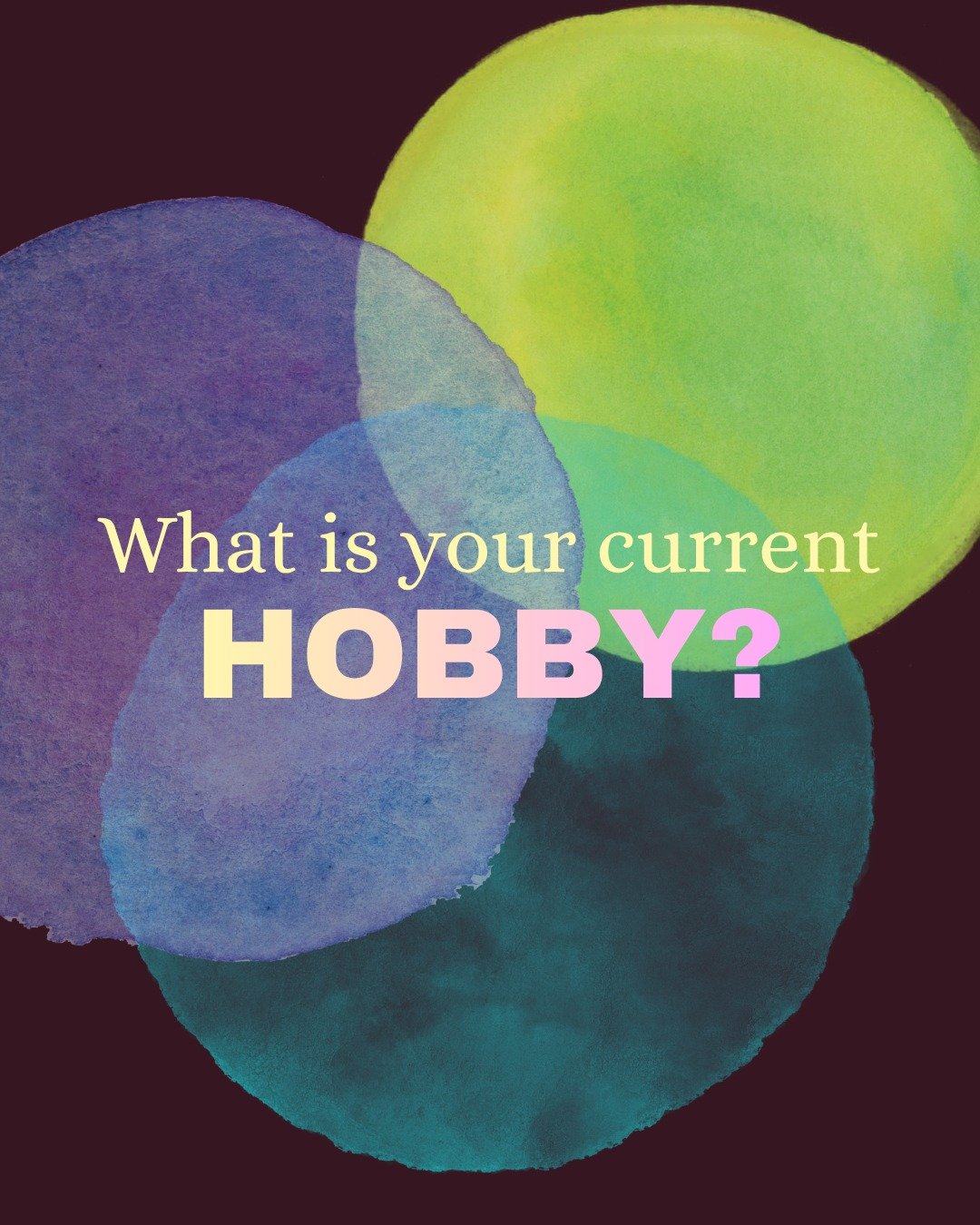 ADHD brains love novelty and are constantly coming up with new ideas for projects. 
Engaging in different hobbies can help keeping busy minds occupied. I find crafts, like knitting and singing are great ways for me to regulate my emotions. 

What is 