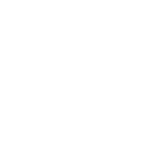 Icône d'un téléphone fixe blanc sur fond noir.