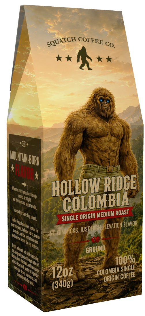 Hollow Ridge Colombia Packaging