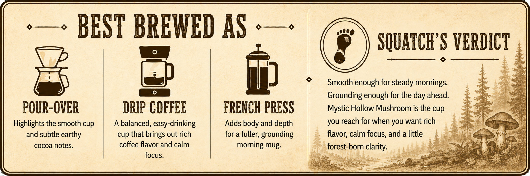 Best Brewed As, Squatch's Verdict
