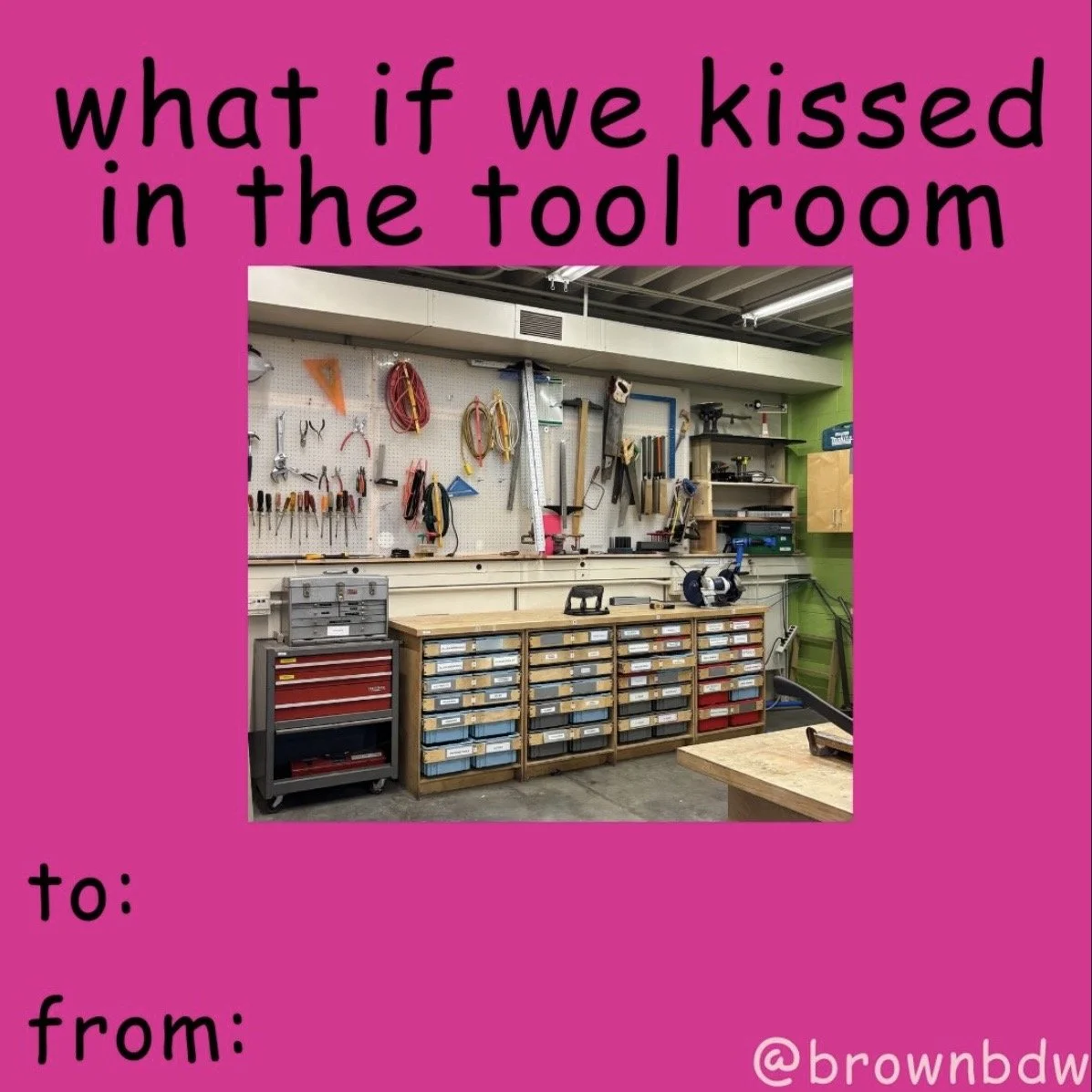brown design workshop valentine's post