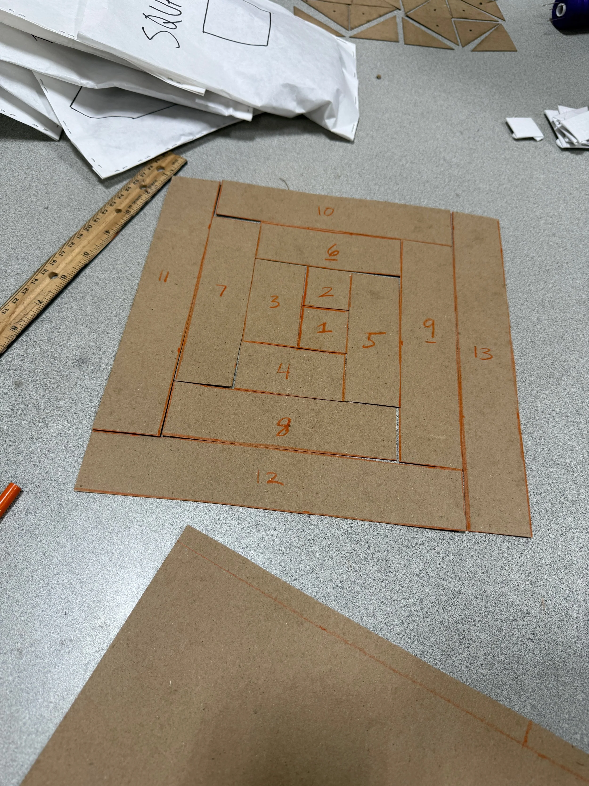 quilt piece: paper piecing