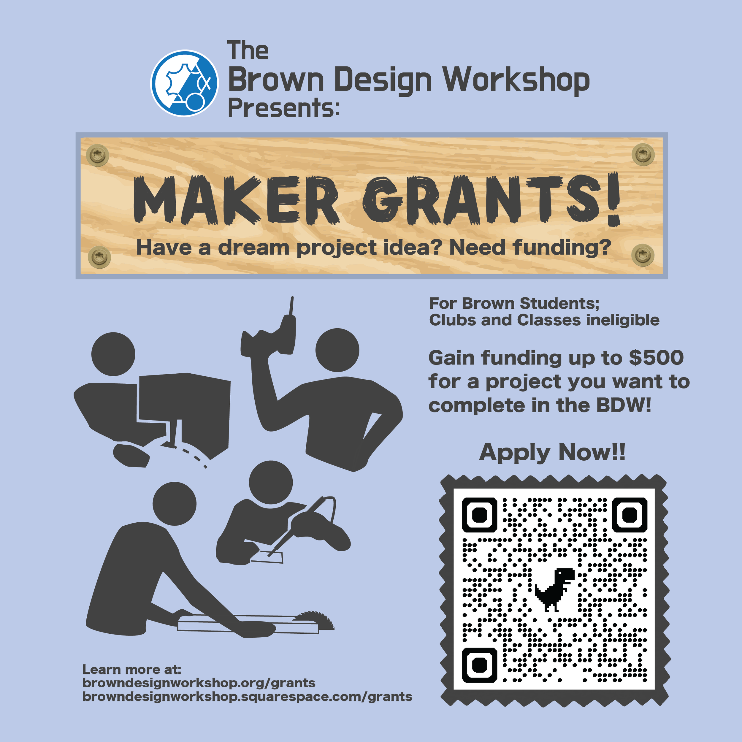 maker grant advertisment poster