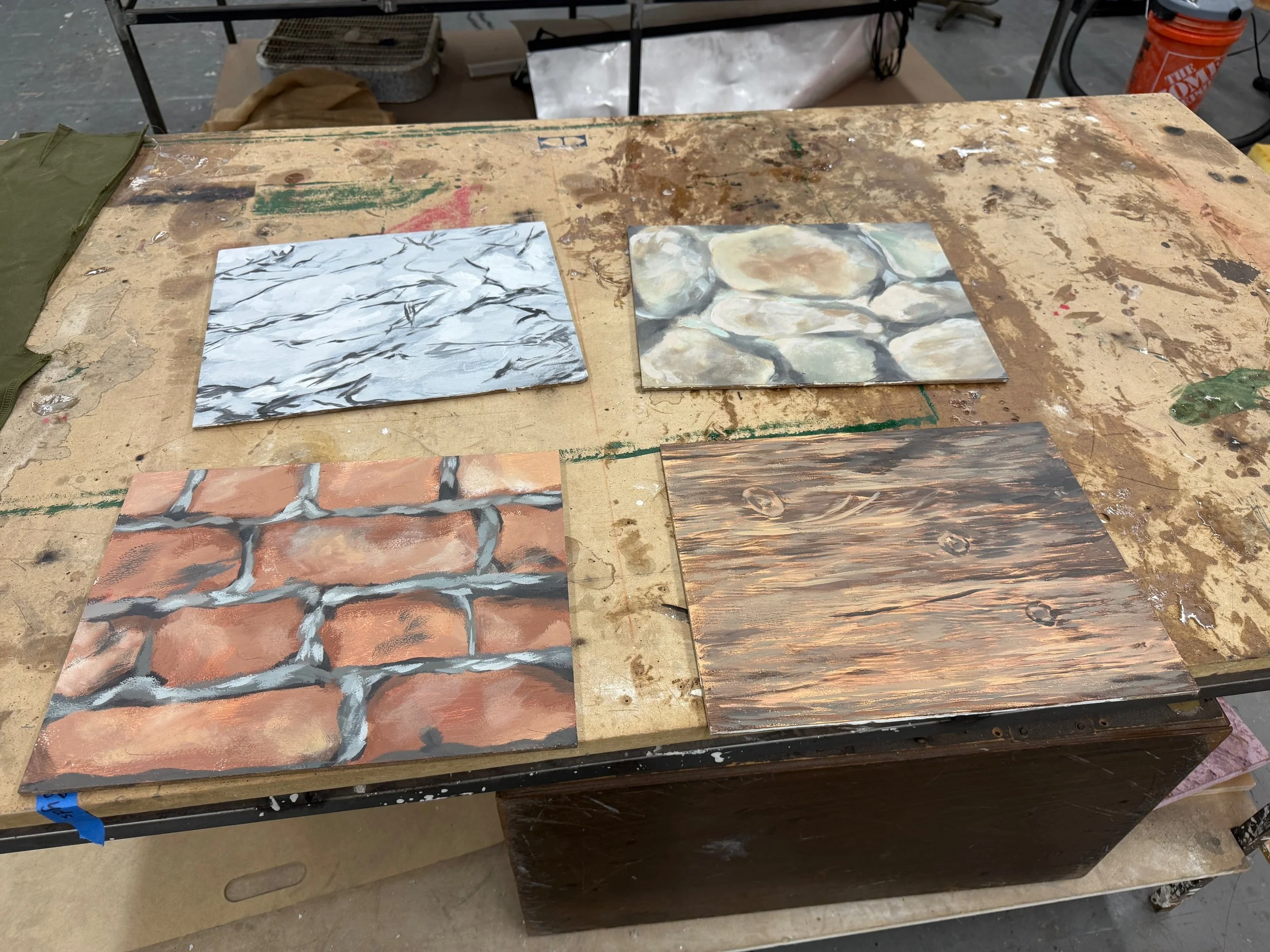 painted textures