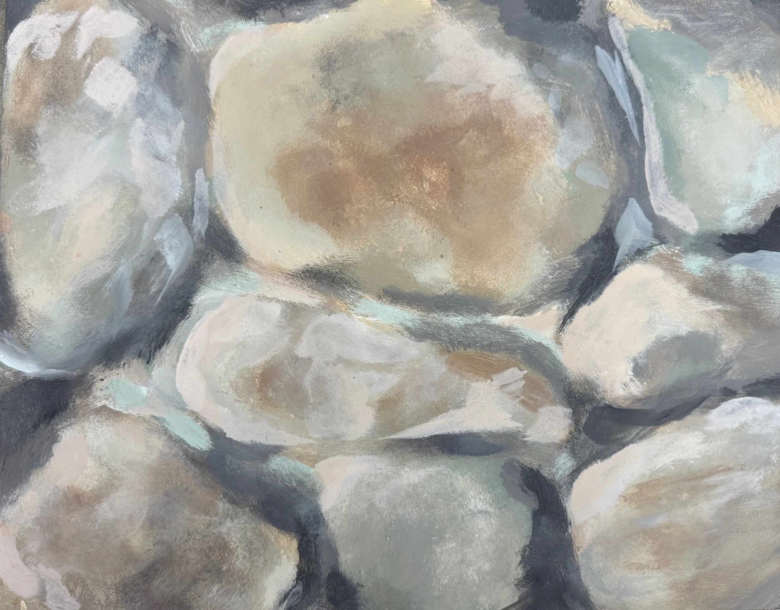 painted textures: stone