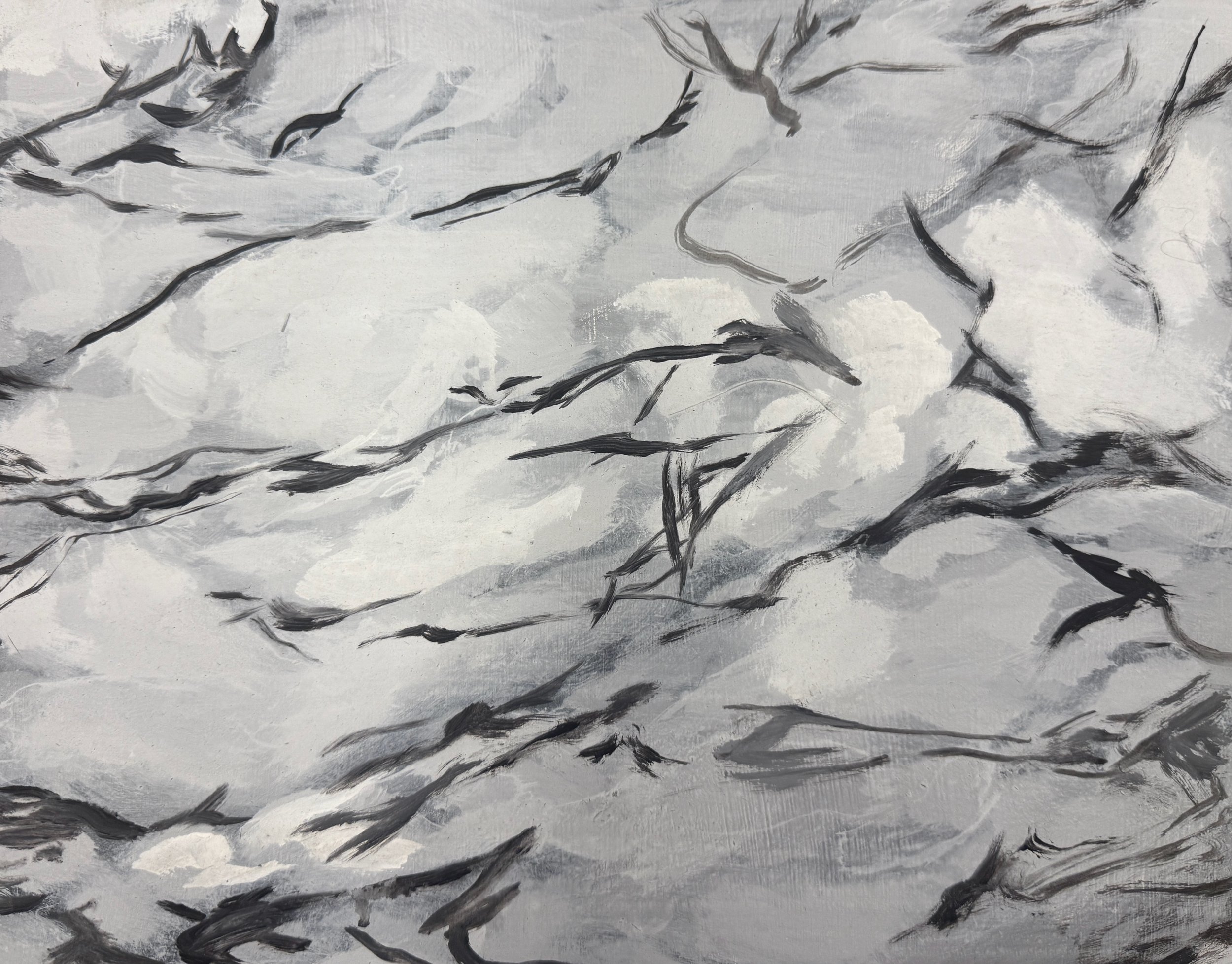 painted textures: marble