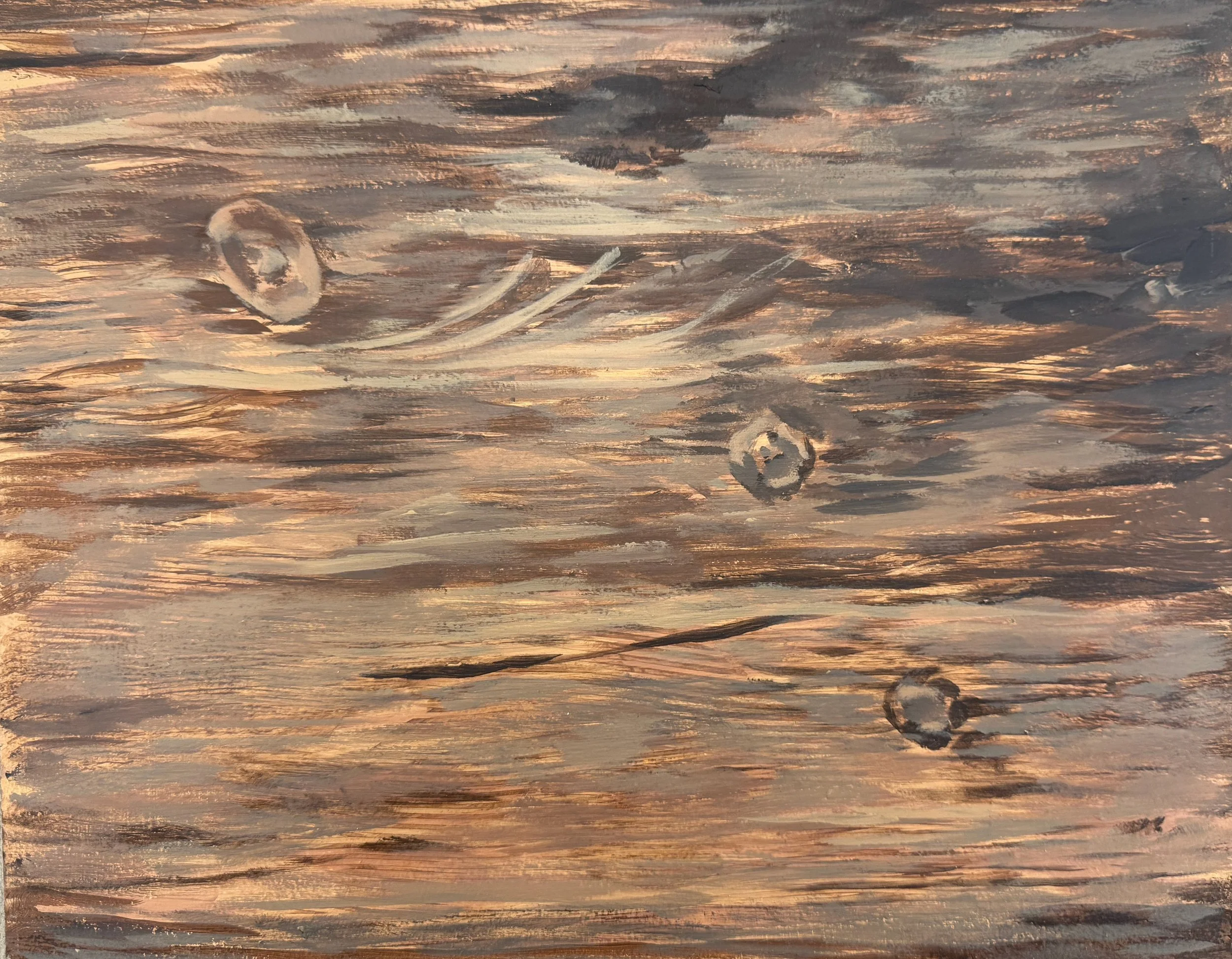 painted textures: wood