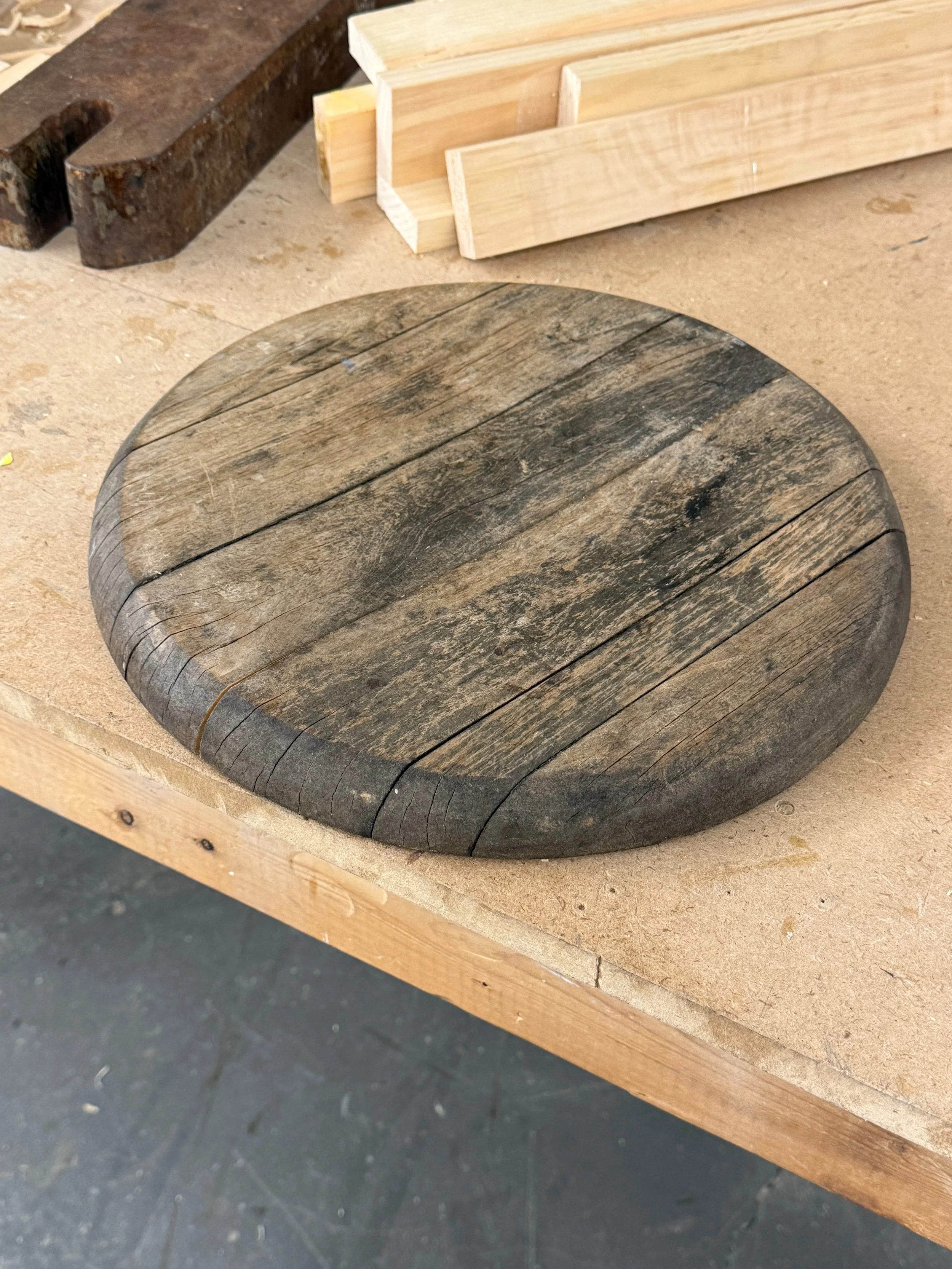 refurbishment project: repaired seat