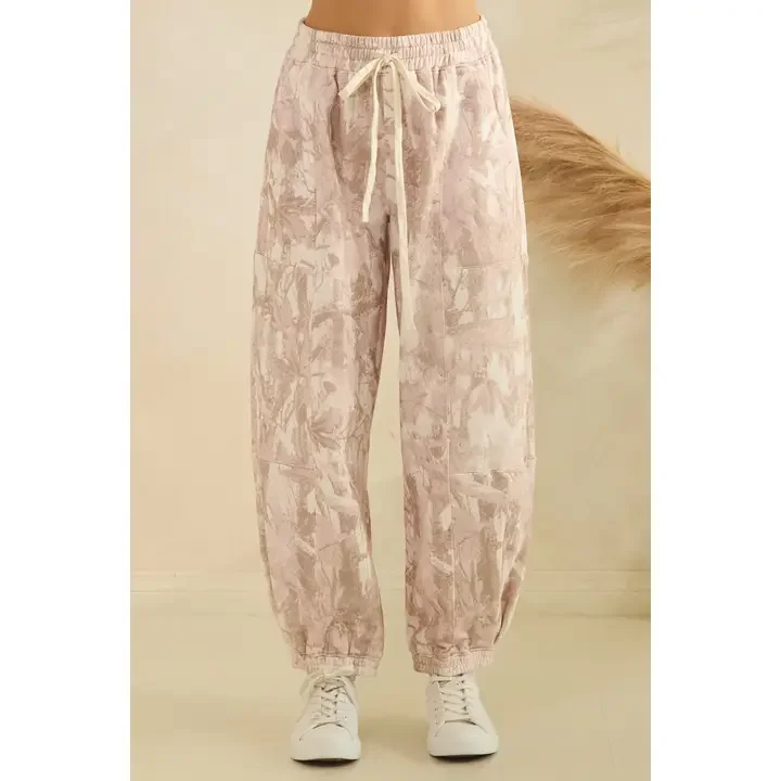 Pink Camo Sweatpants