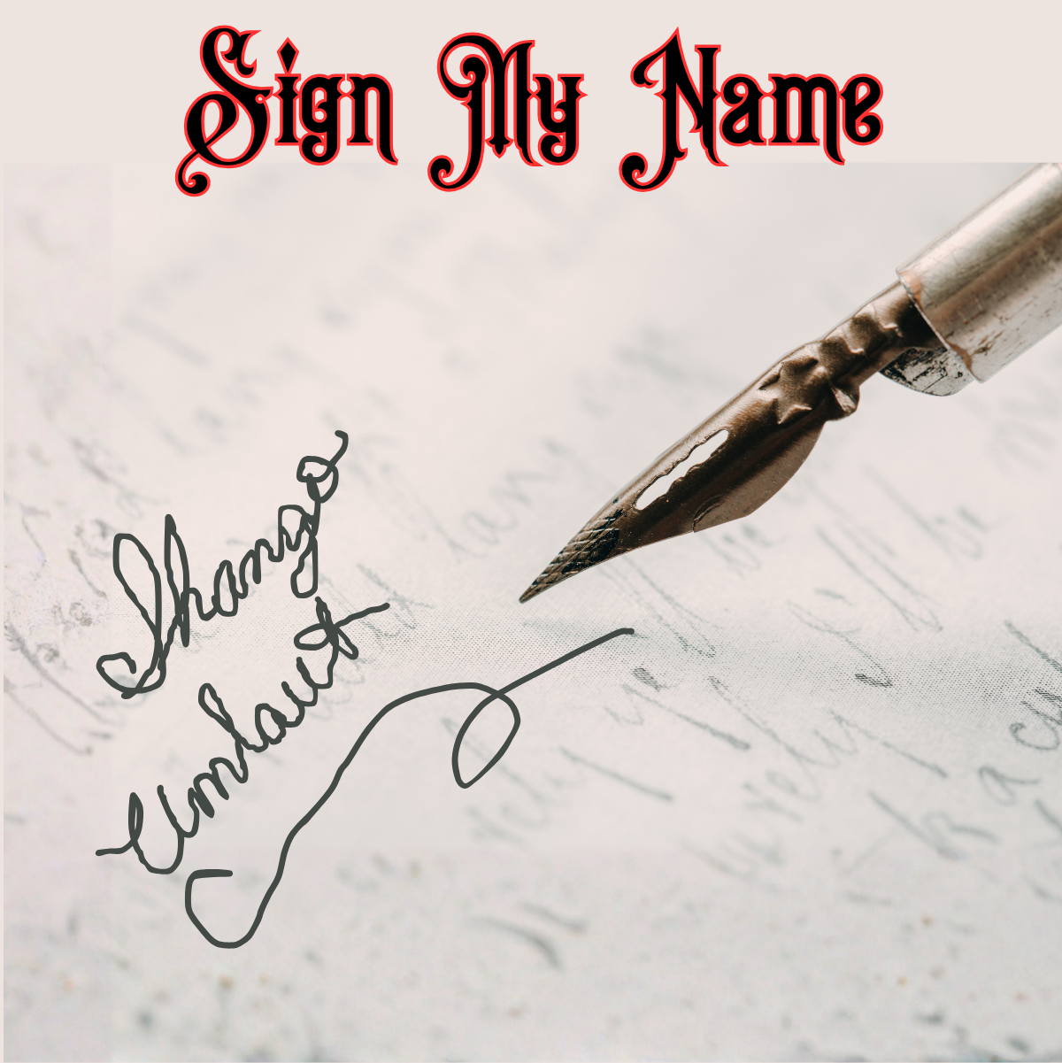 Basic Service: Sign My Name