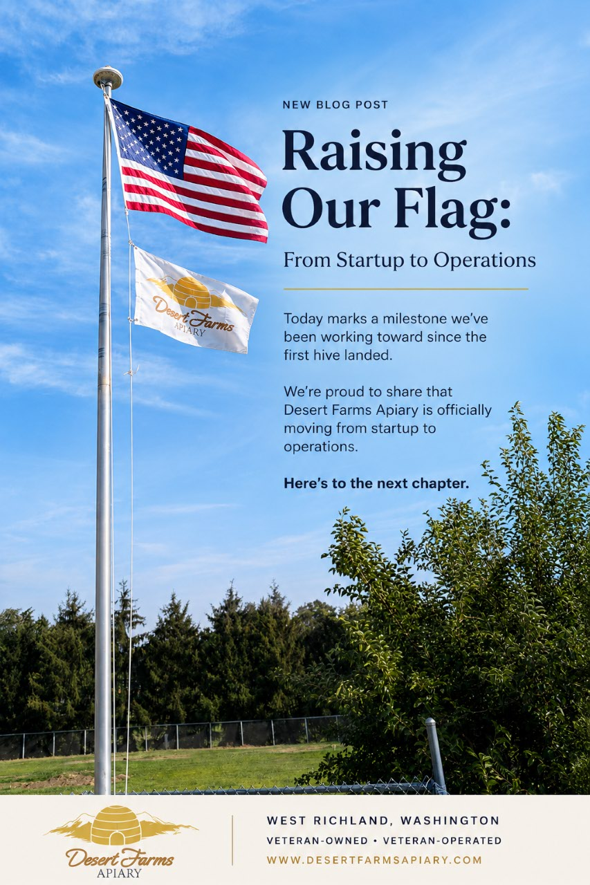 Raising Our Flag: From Startup to Operations