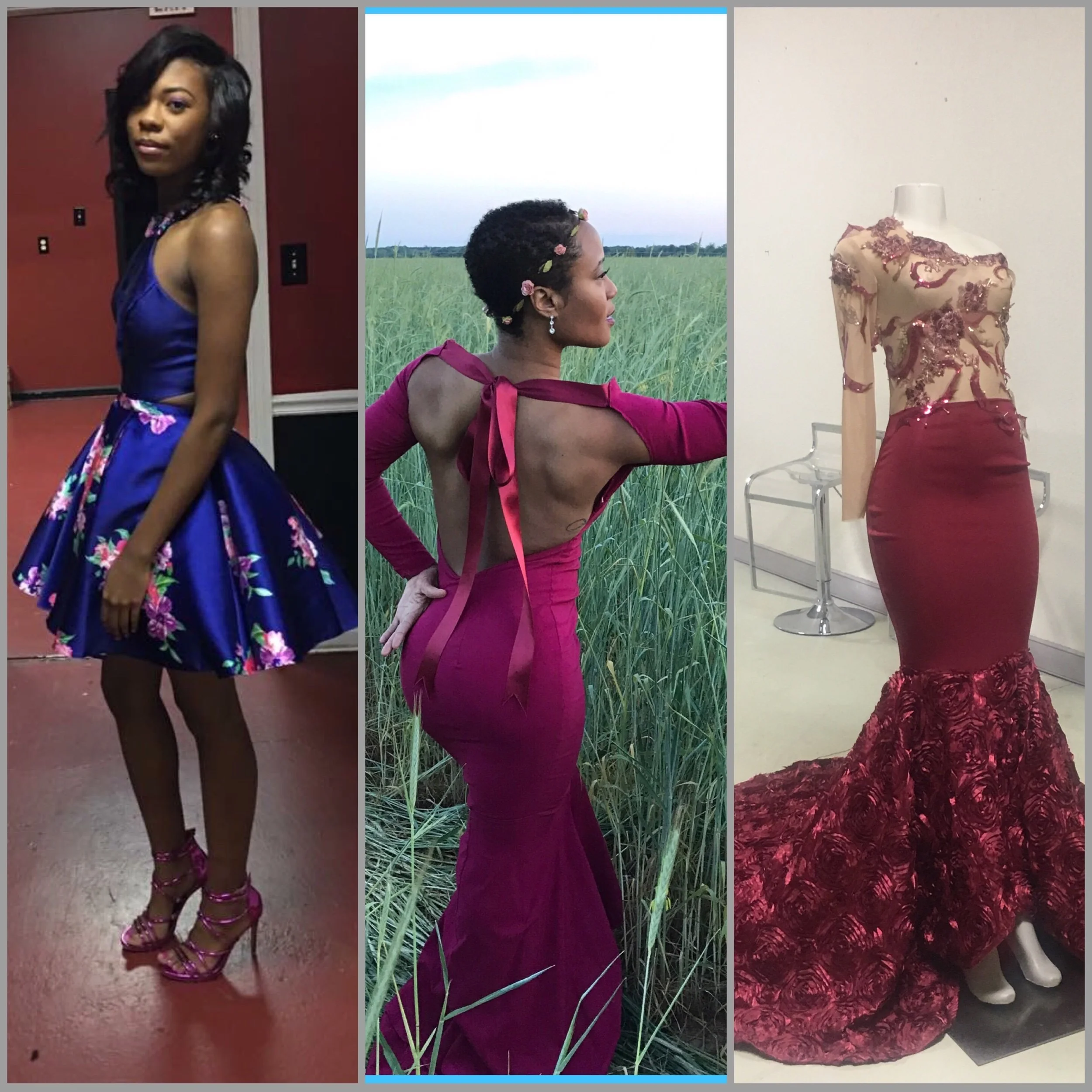 Custom Dresses for photoshoots, events, and more.