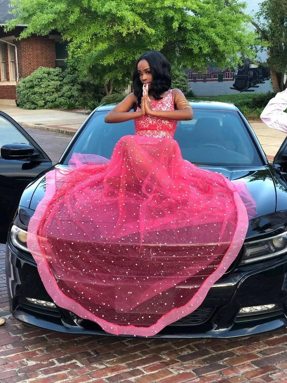 Custom prom dress by Stylist Rita B.