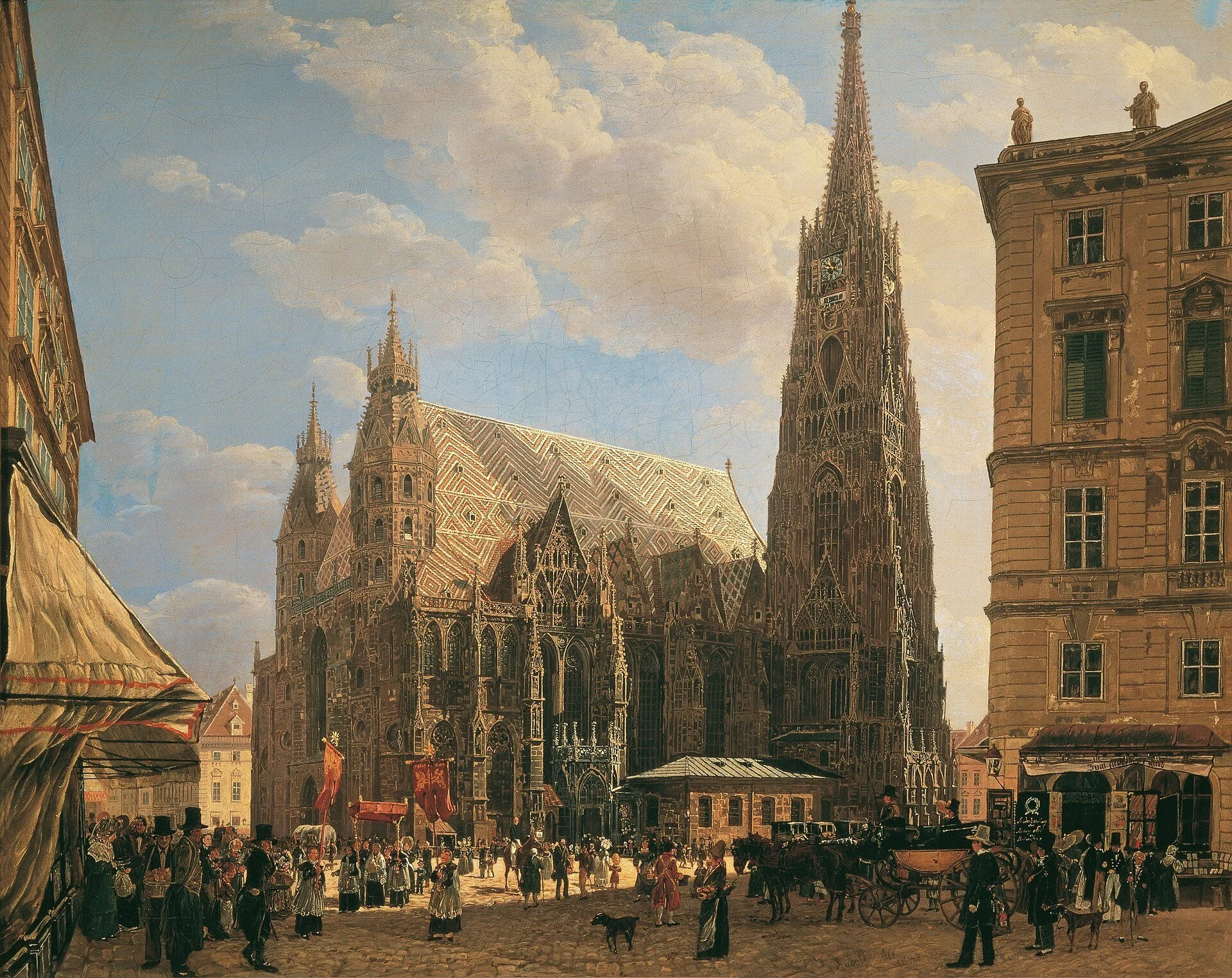 Der Stephansdom in Wien