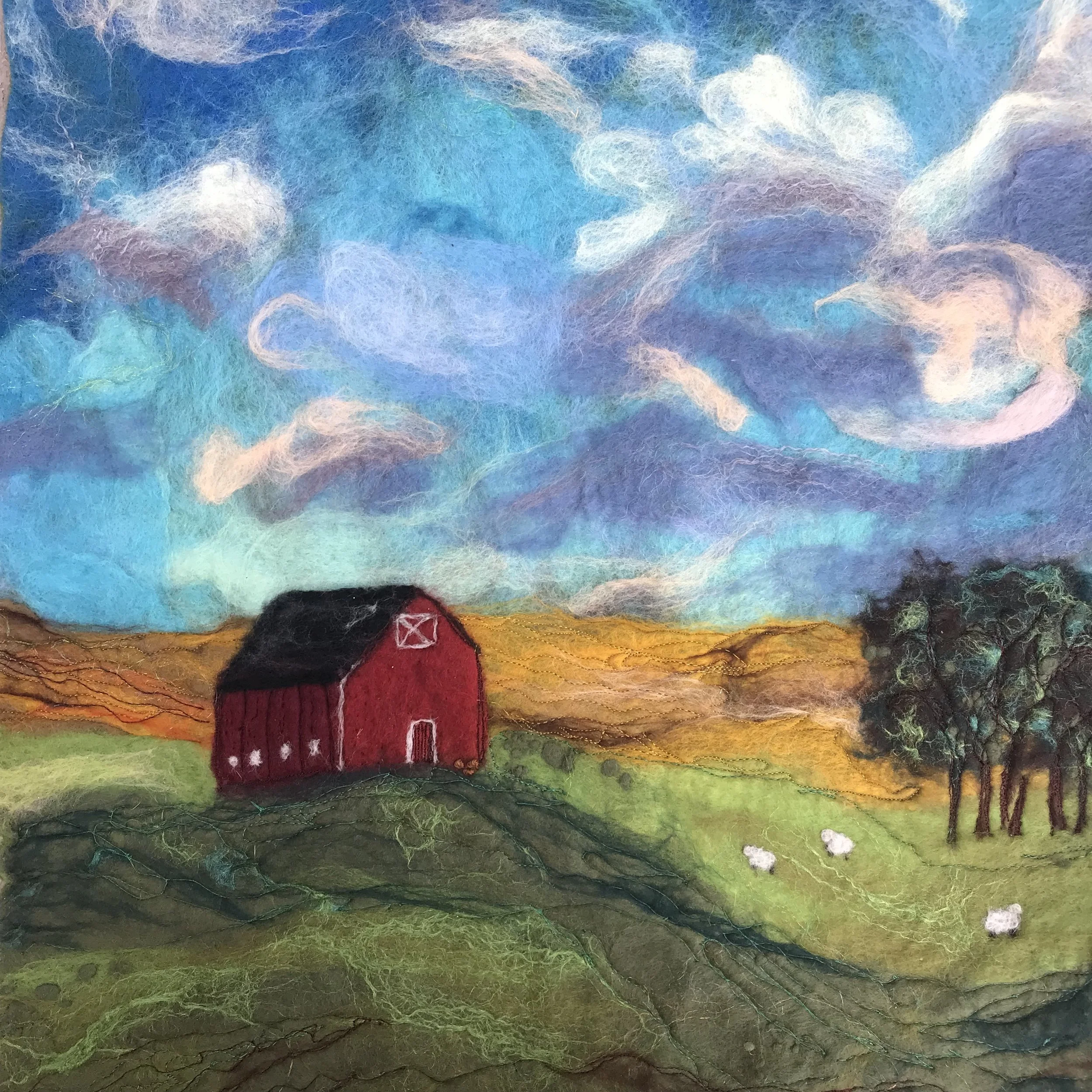 Felted Landscapes with Margaret Mackie